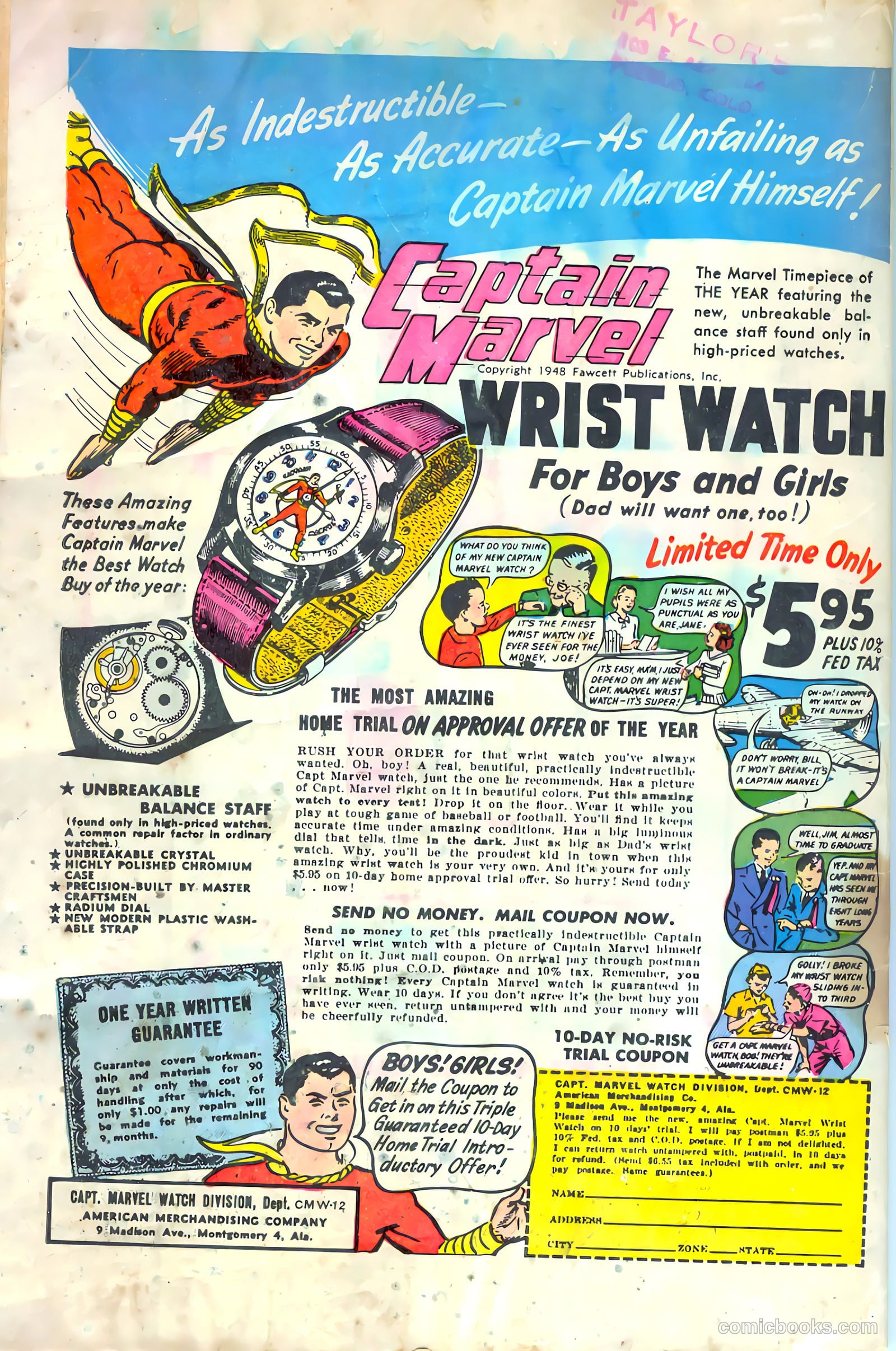 Planet Comics #58 (1949, Fiction House) — page 52 of 52