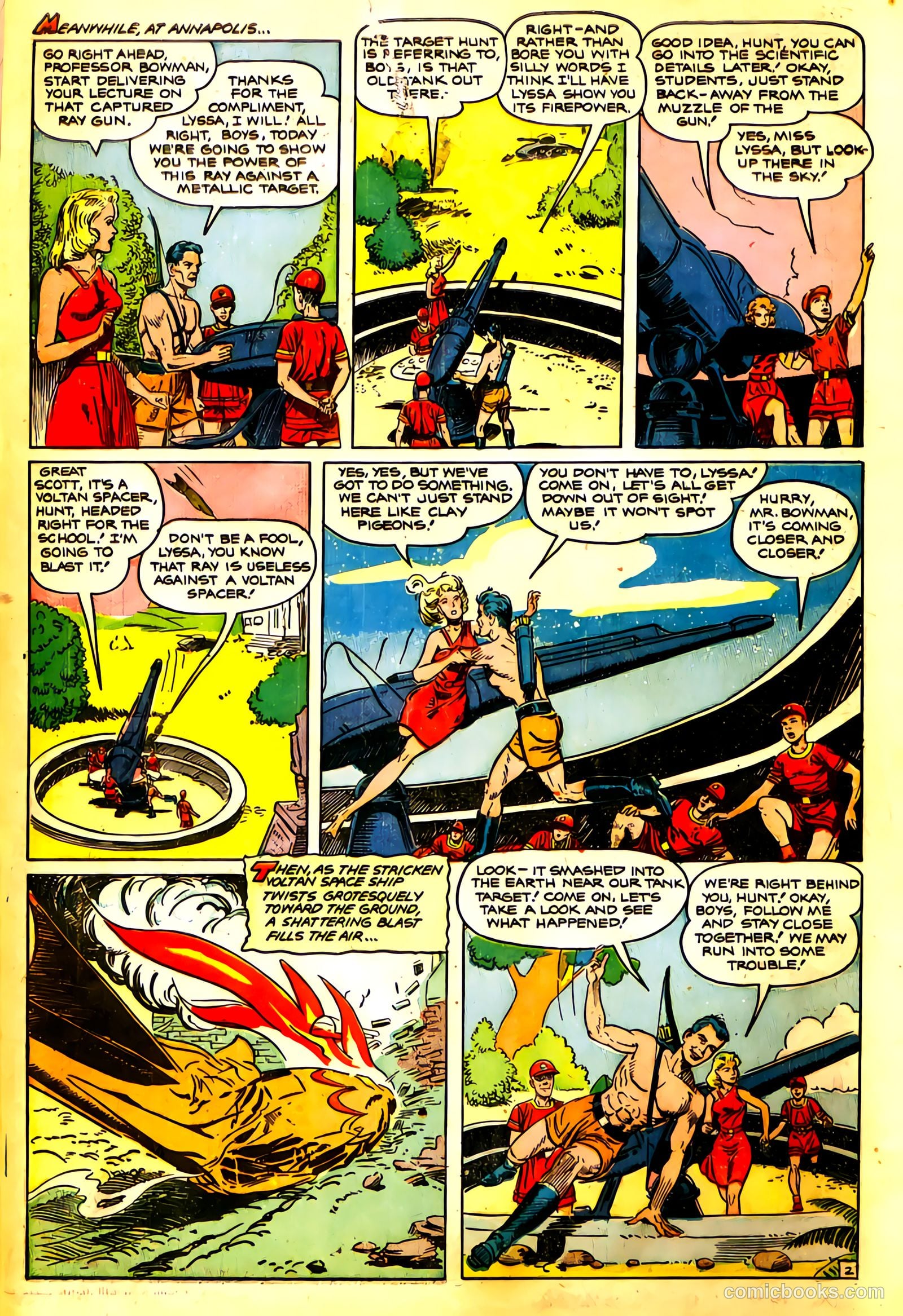 Planet Comics #64 (1950) — page 4 of 36