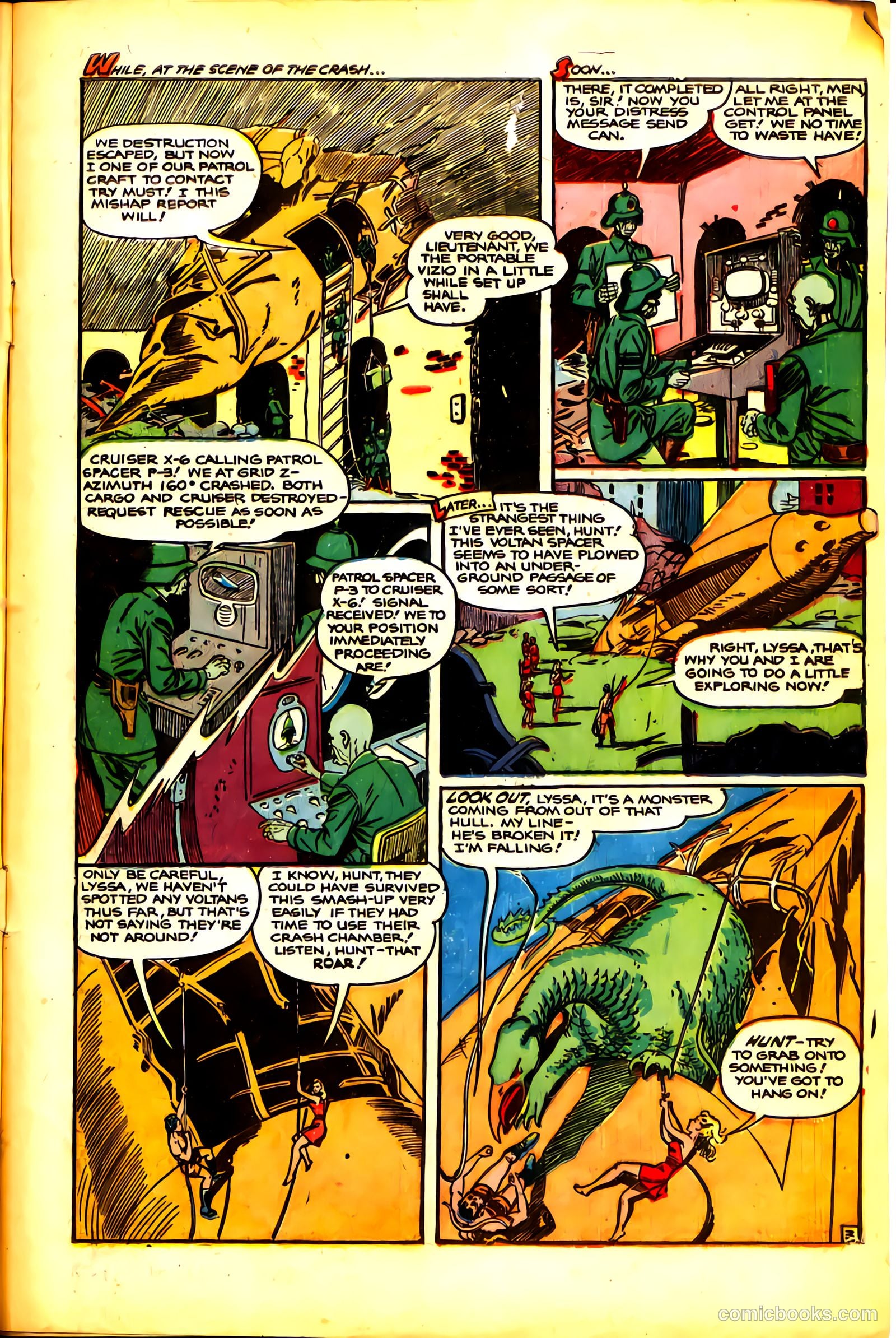 Planet Comics #64 (1950) — page 5 of 36