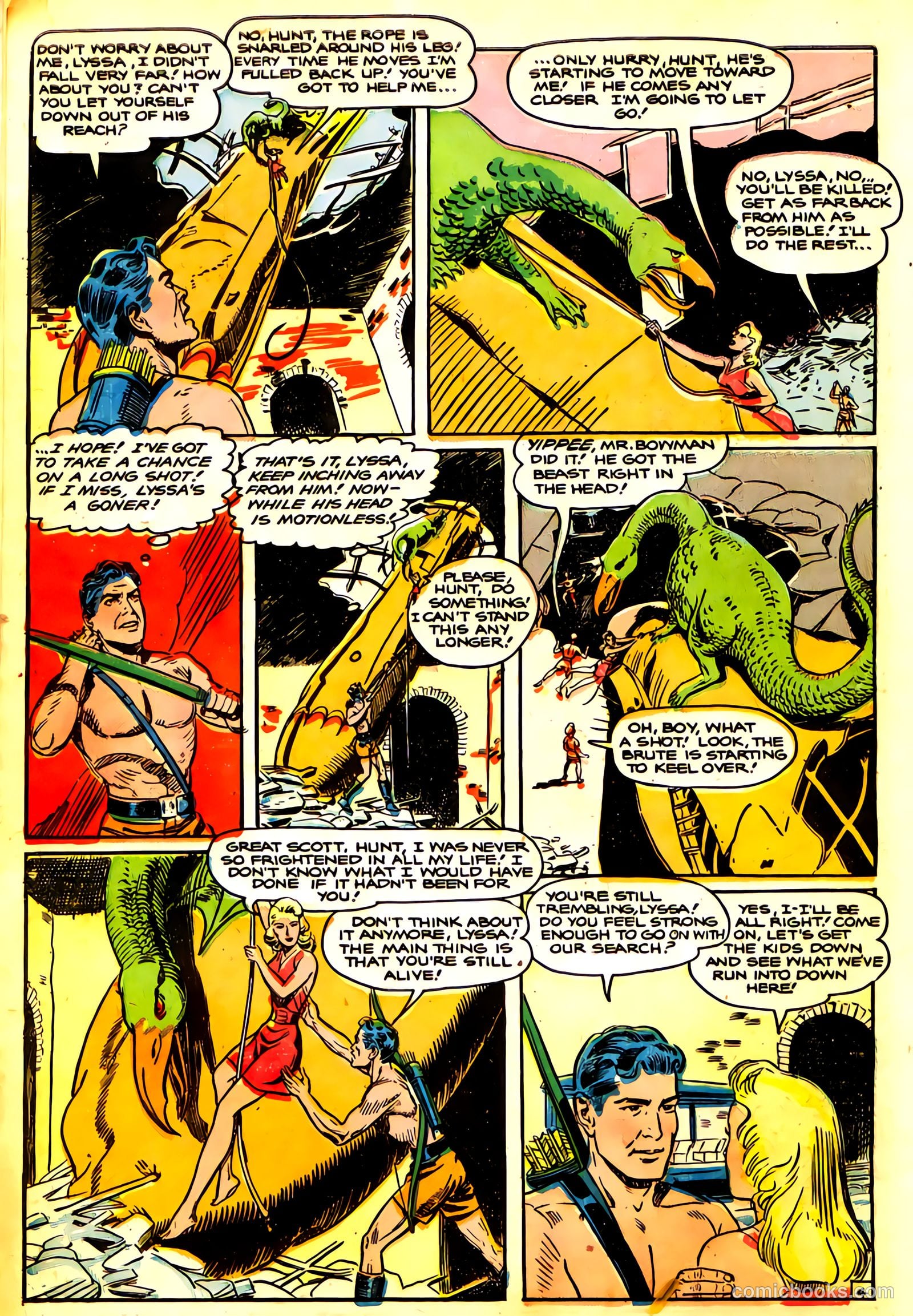 Planet Comics #64 (1950) — page 6 of 36
