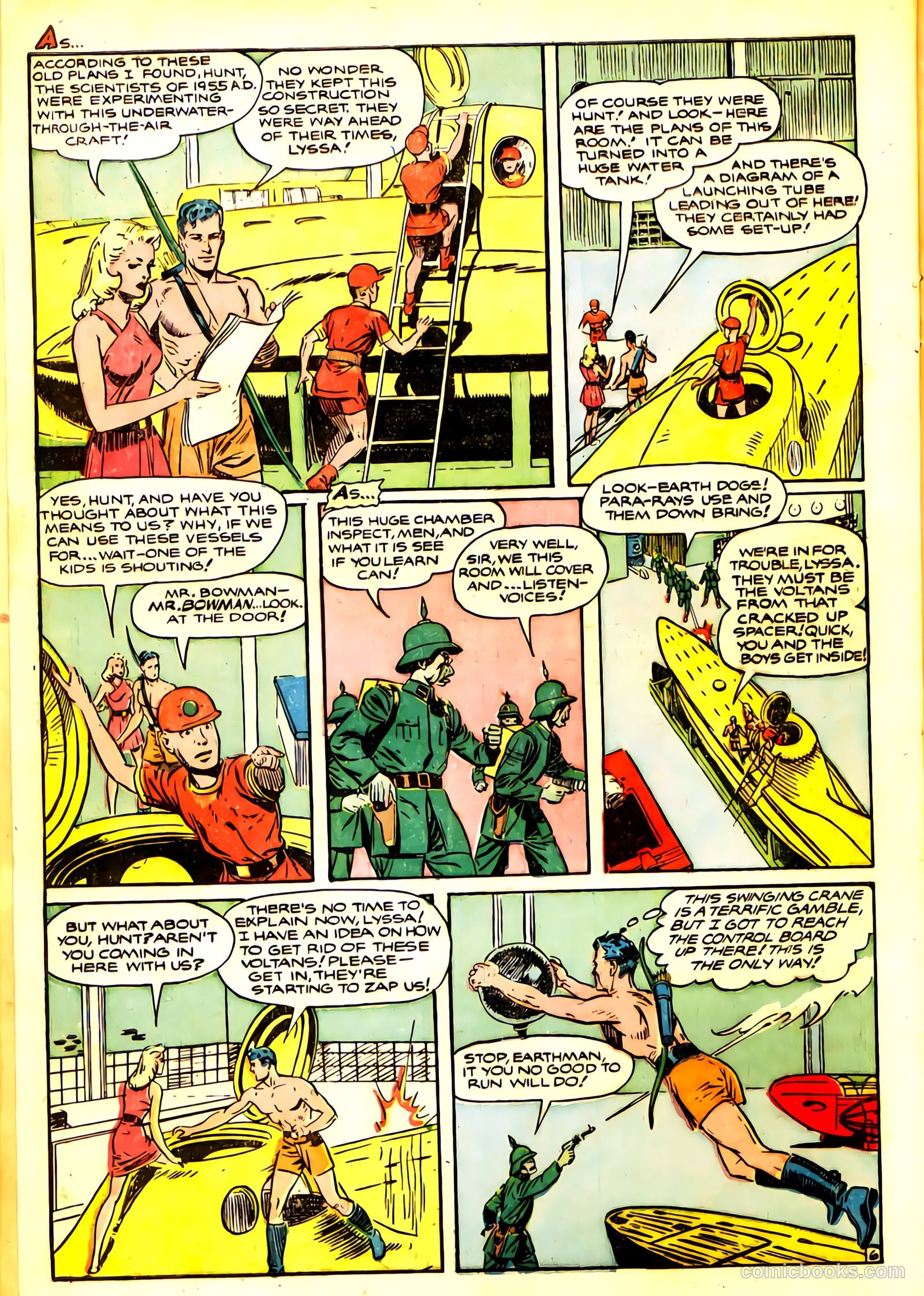Planet Comics #64 (1950) — page 8 of 36