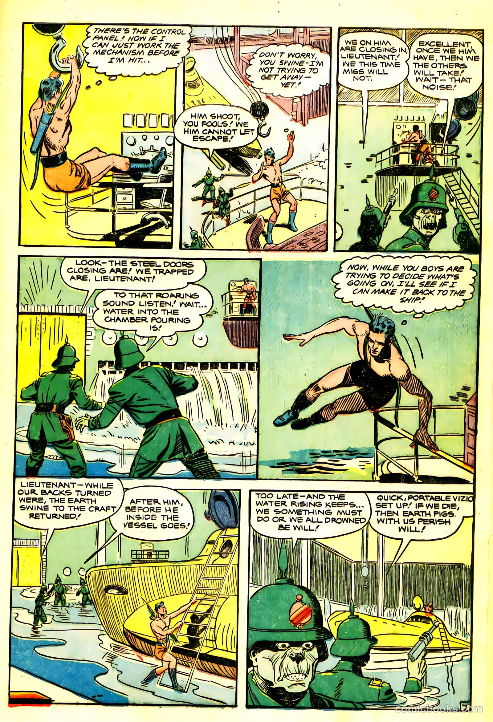 Planet Comics #64 (1950) — page 9 of 36