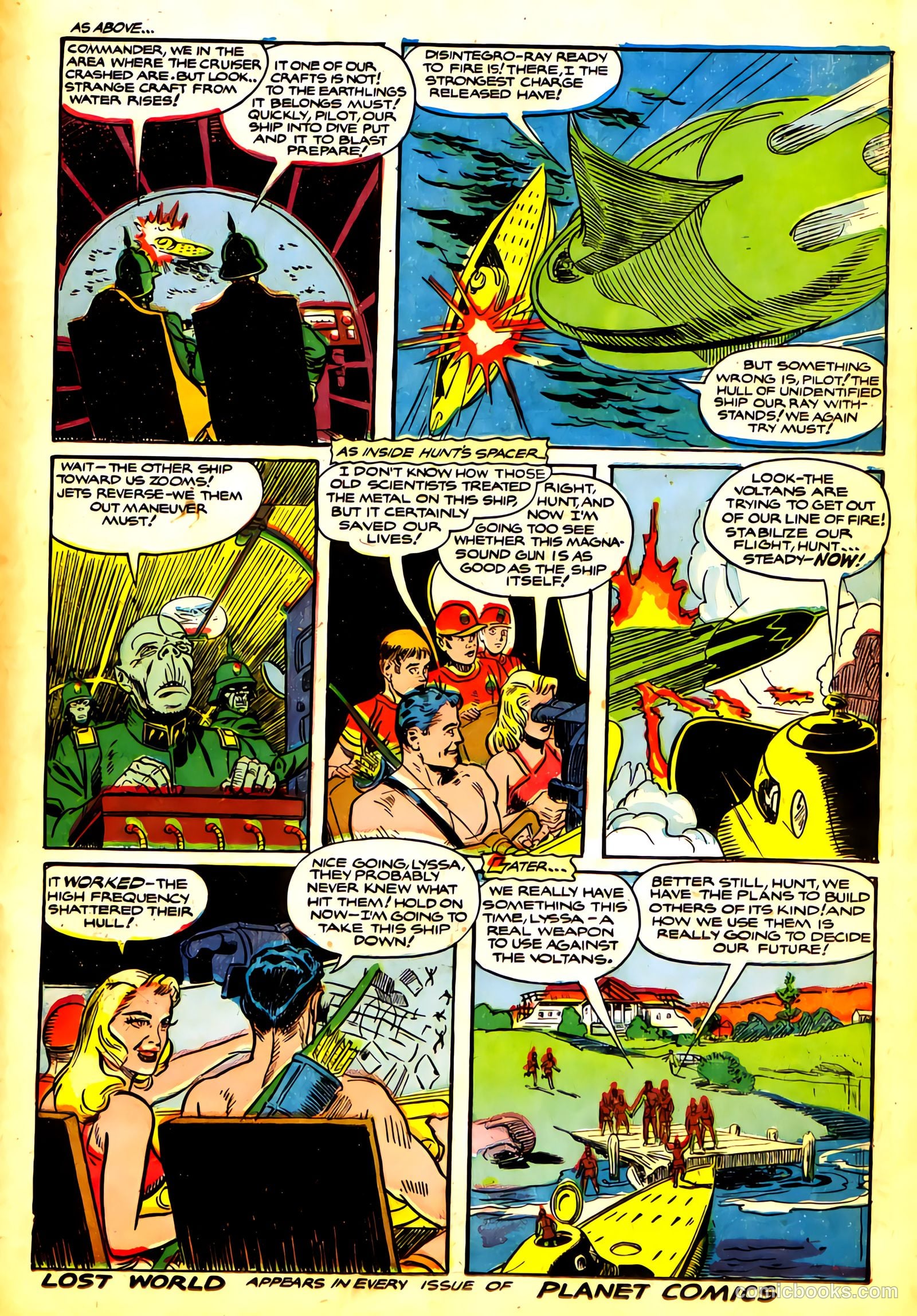 Planet Comics #64 (1950) — page 11 of 36