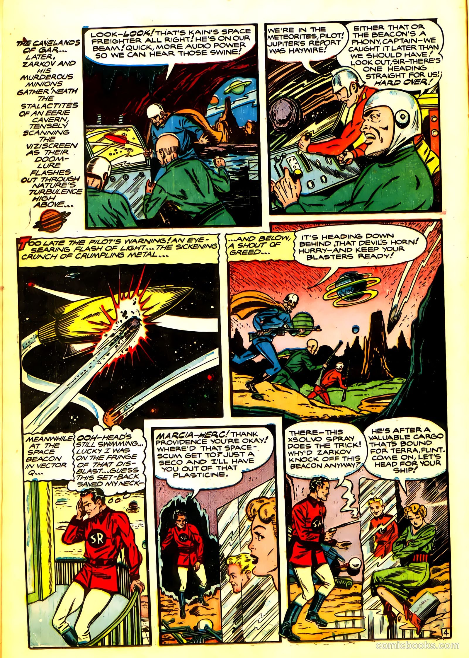 Planet Comics #64 (1950) — page 16 of 36