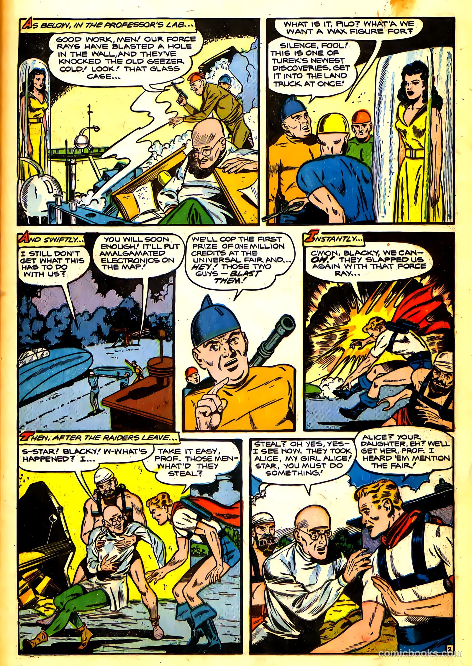 Planet Comics #64 (1950) — page 21 of 36