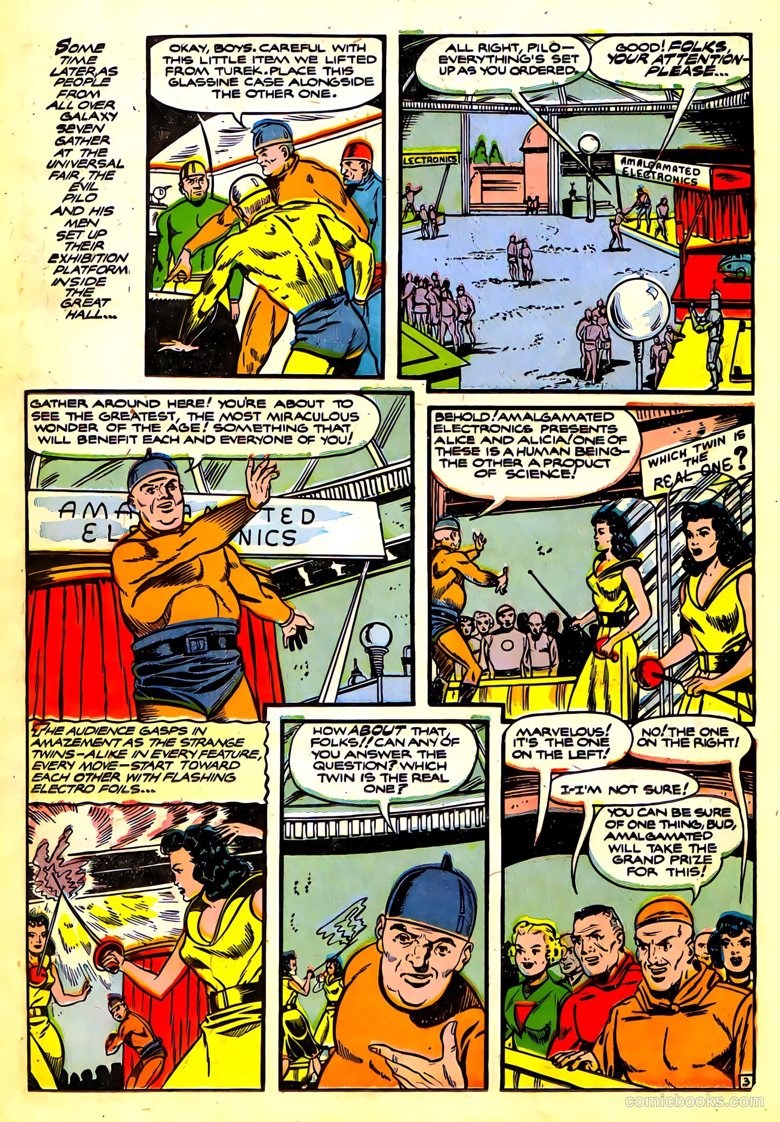Planet Comics #64 (1950) — page 22 of 36