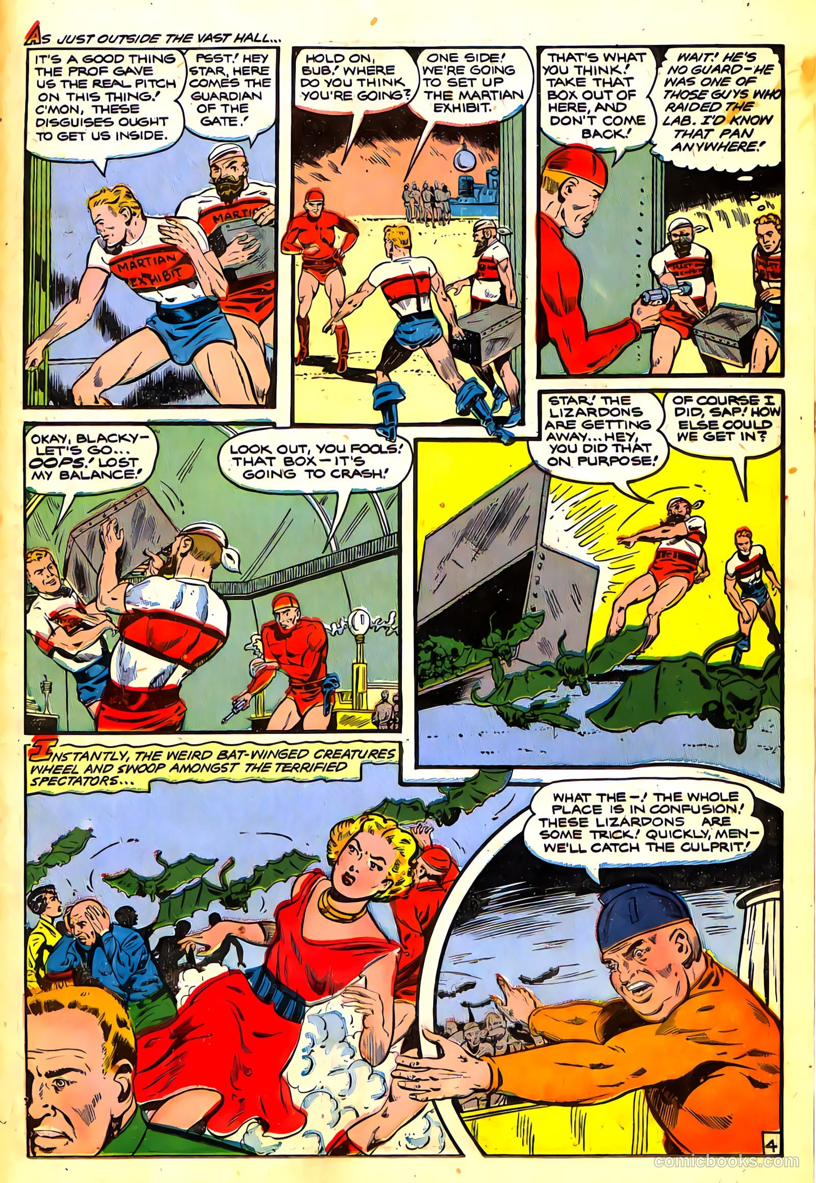 Planet Comics #64 (1950) — page 23 of 36