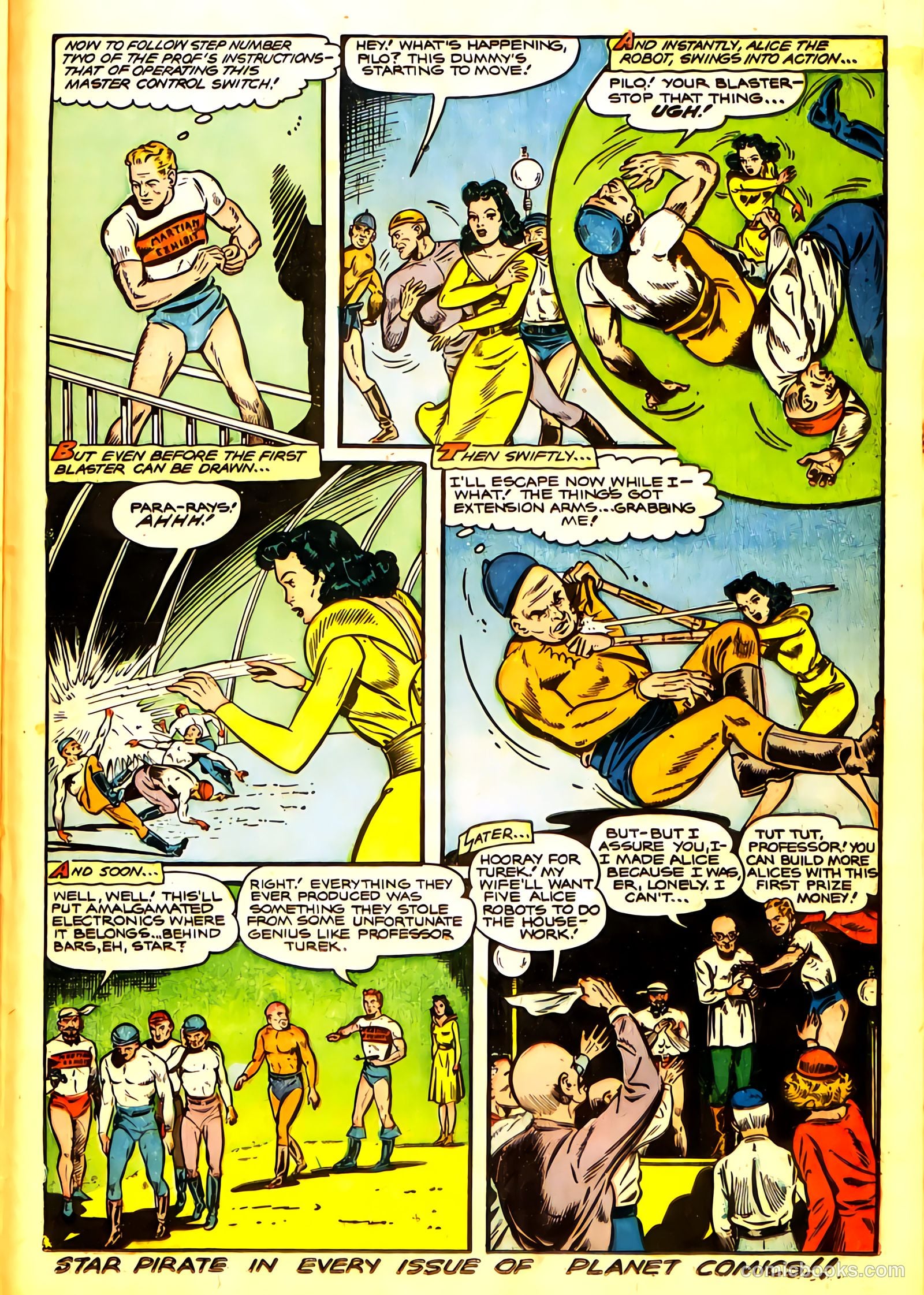Planet Comics #64 (1950) — page 25 of 36