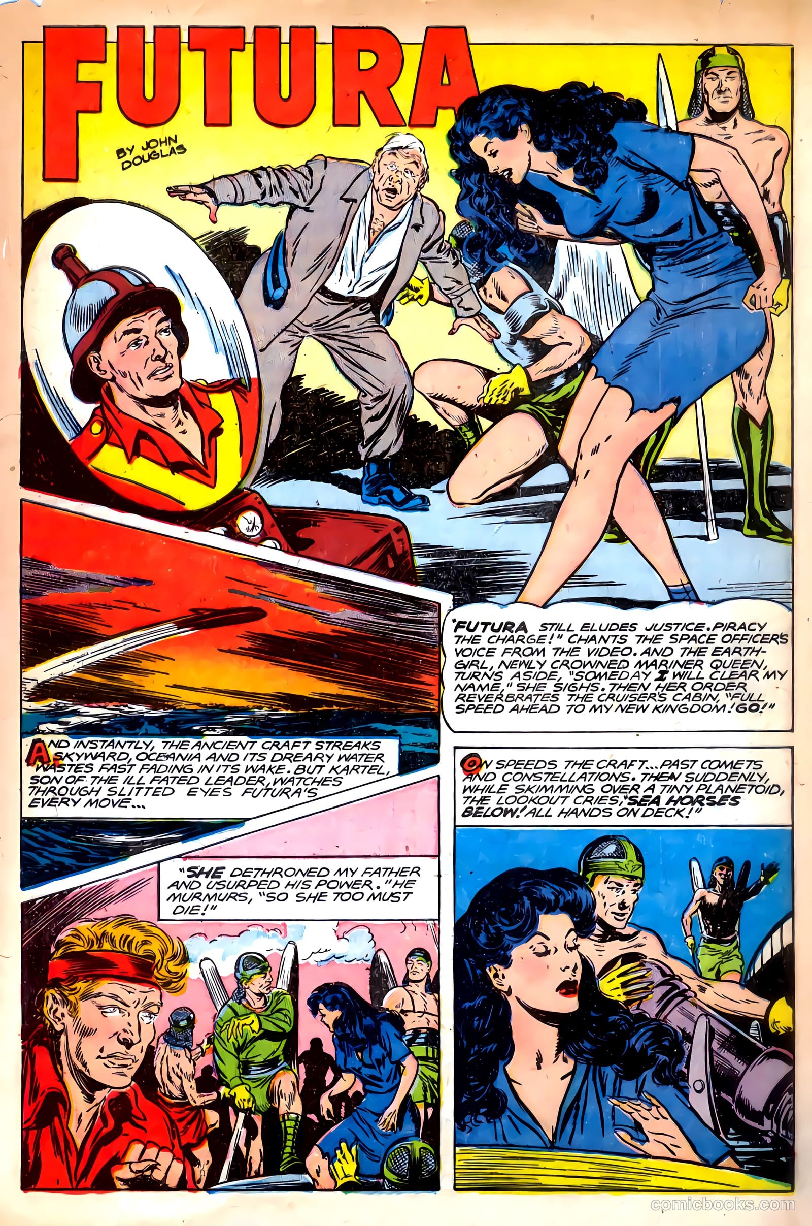 Planet Comics #64 (1950) — page 28 of 36