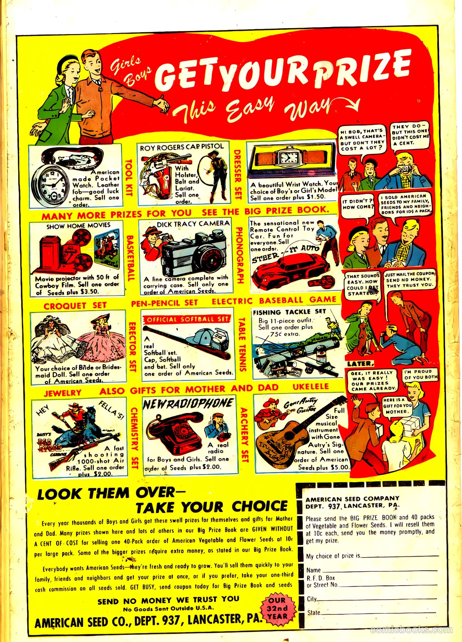 Planet Comics #64 (1950) — page 36 of 36