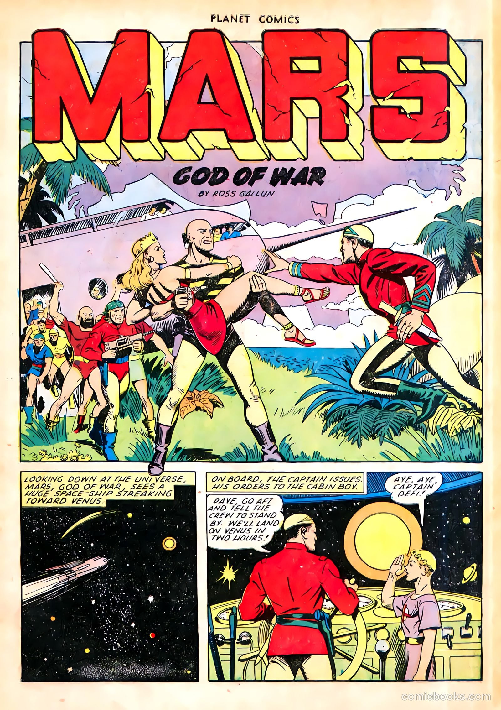 Planet Comics #66 (1951) — page 3 of 35