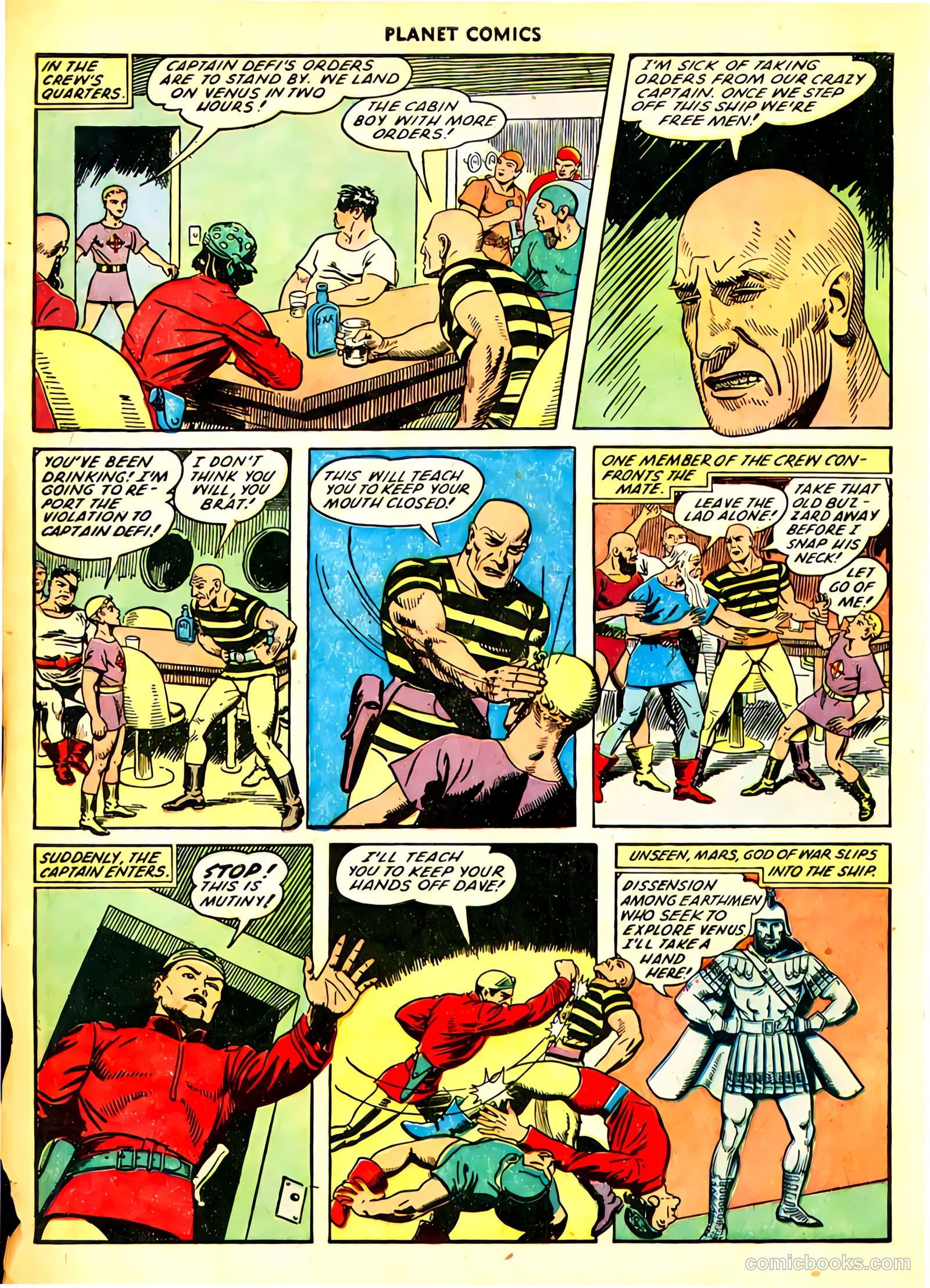 Planet Comics #66 (1951) — page 4 of 35