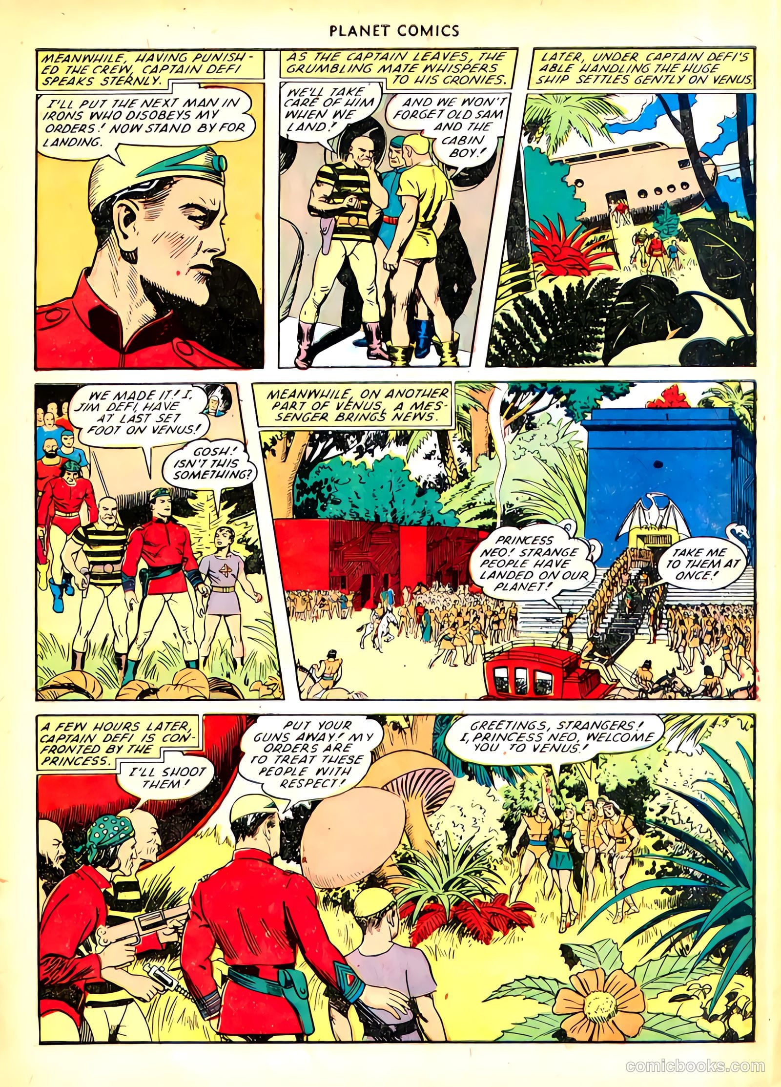 Planet Comics #66 (1951) — page 5 of 35