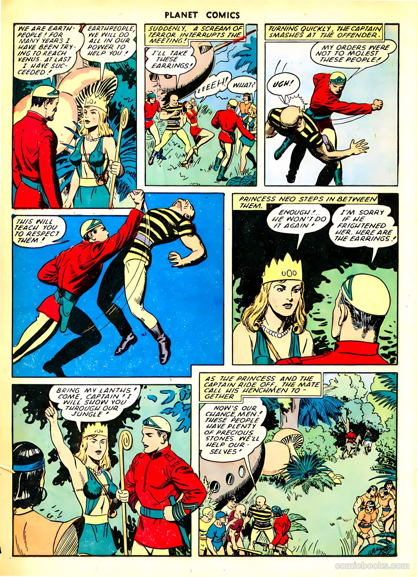 Planet Comics #66 (1951) — page 6 of 35