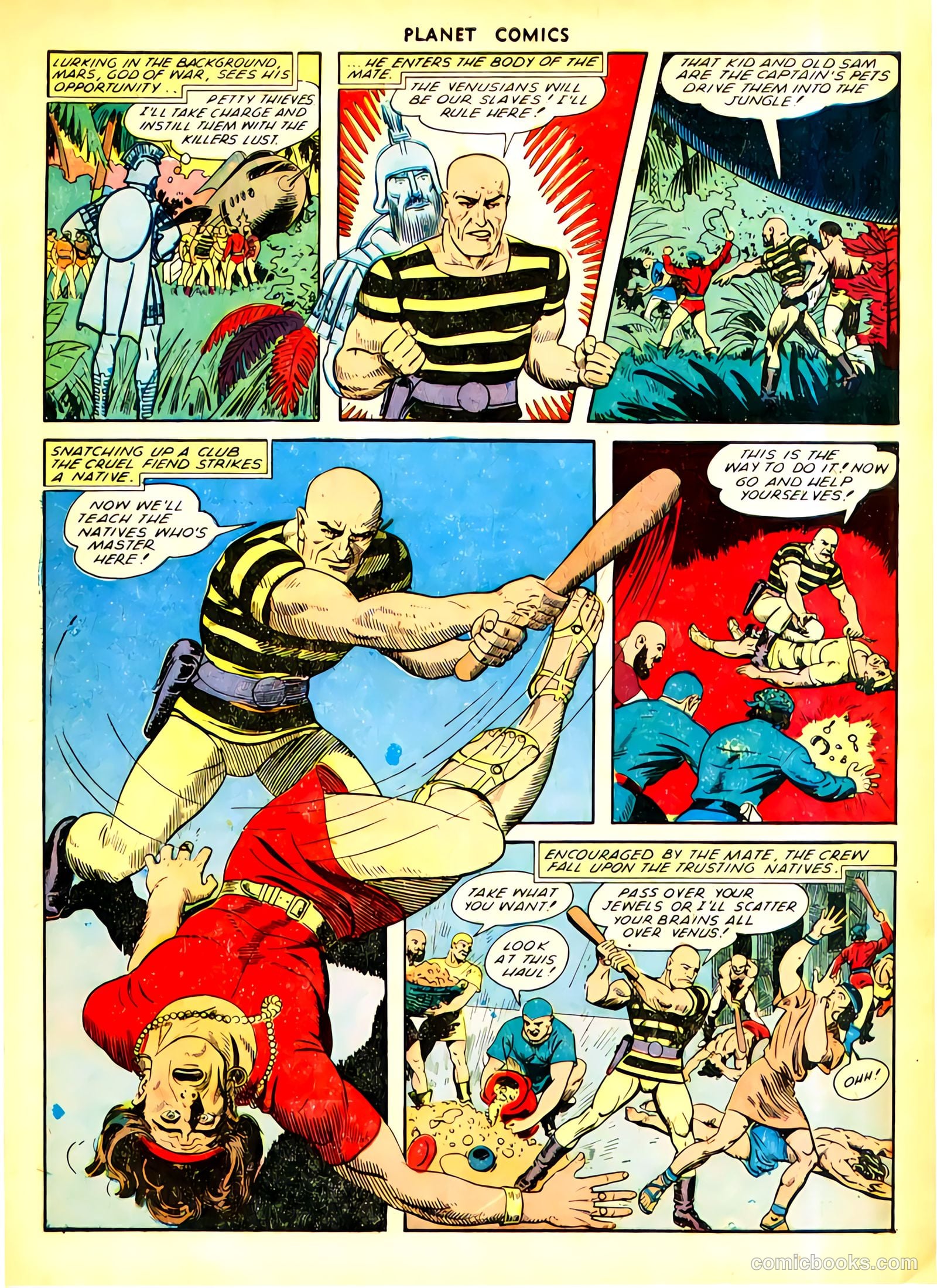 Planet Comics #66 (1951) — page 7 of 35