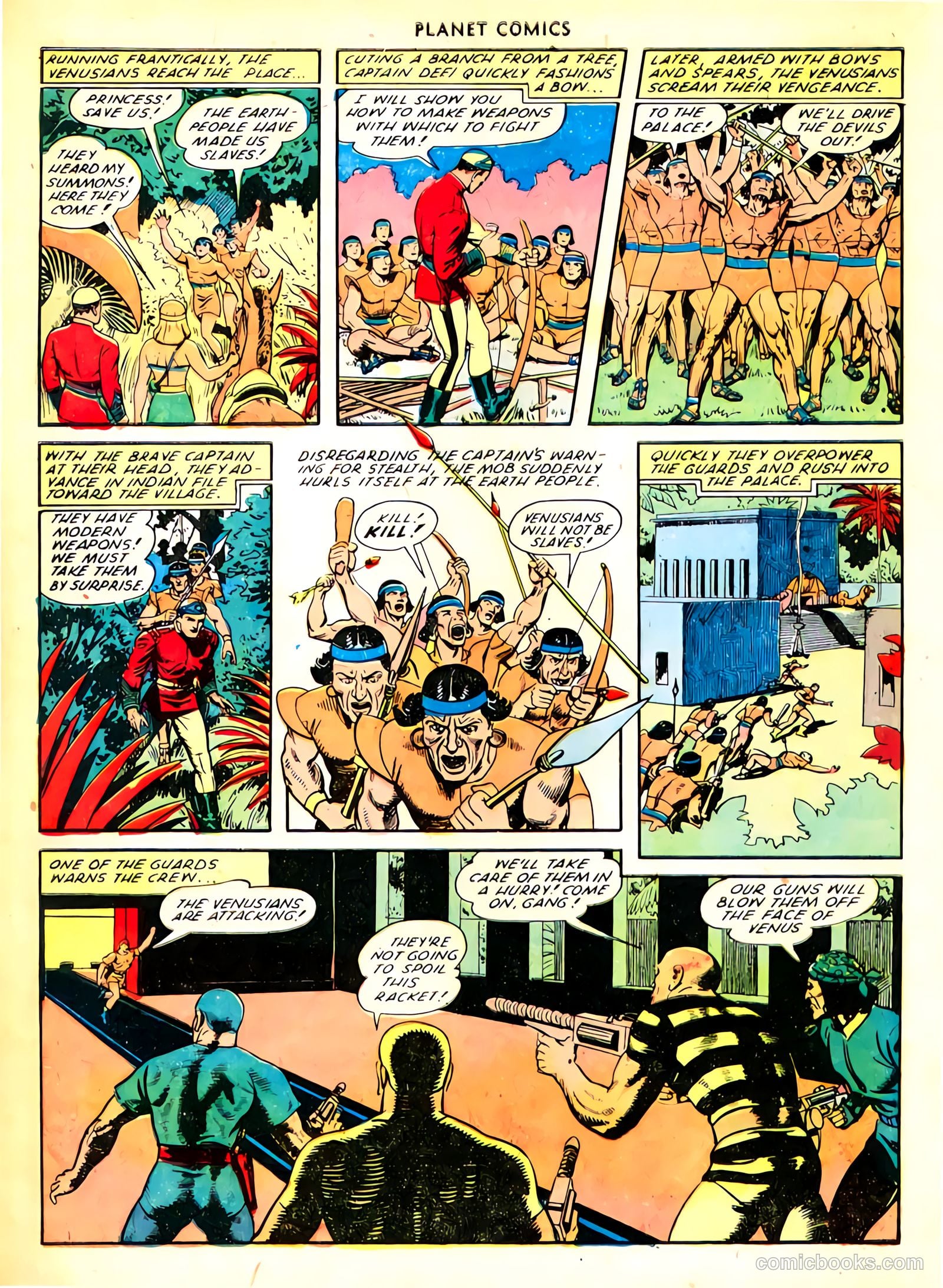 Planet Comics #66 (1951) — page 10 of 35