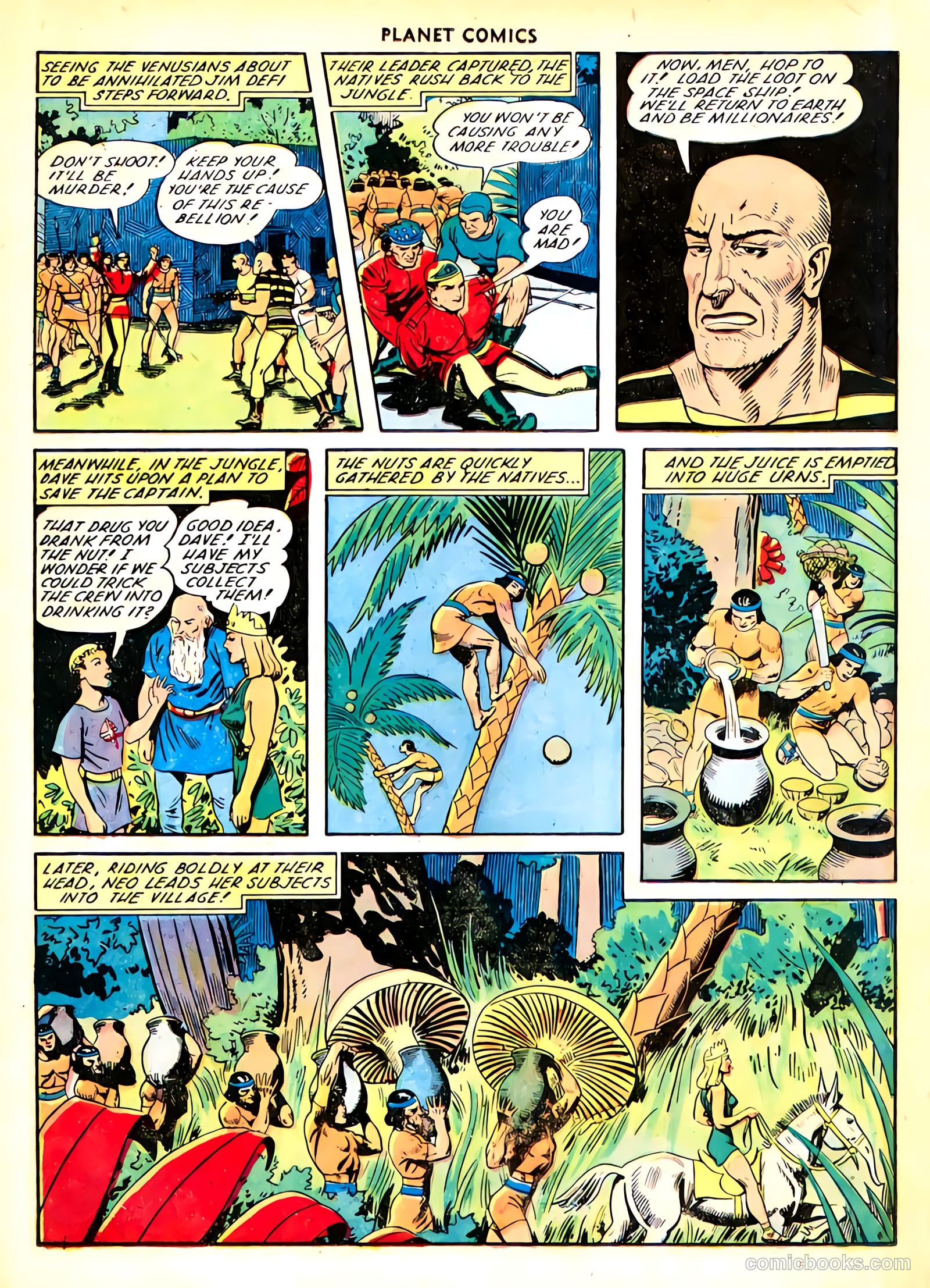 Planet Comics #66 (1951) — page 11 of 35