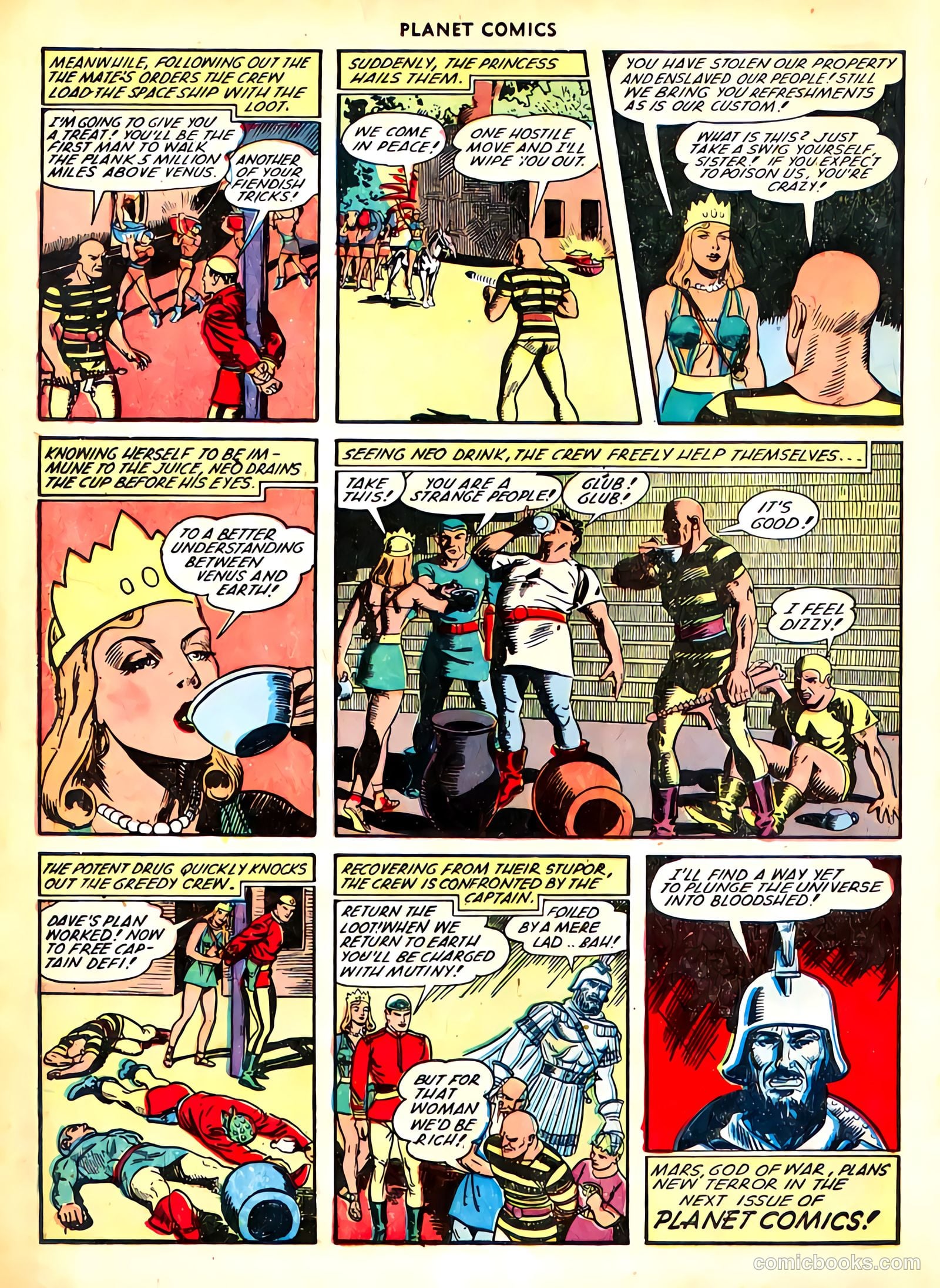 Planet Comics #66 (1951) — page 12 of 35