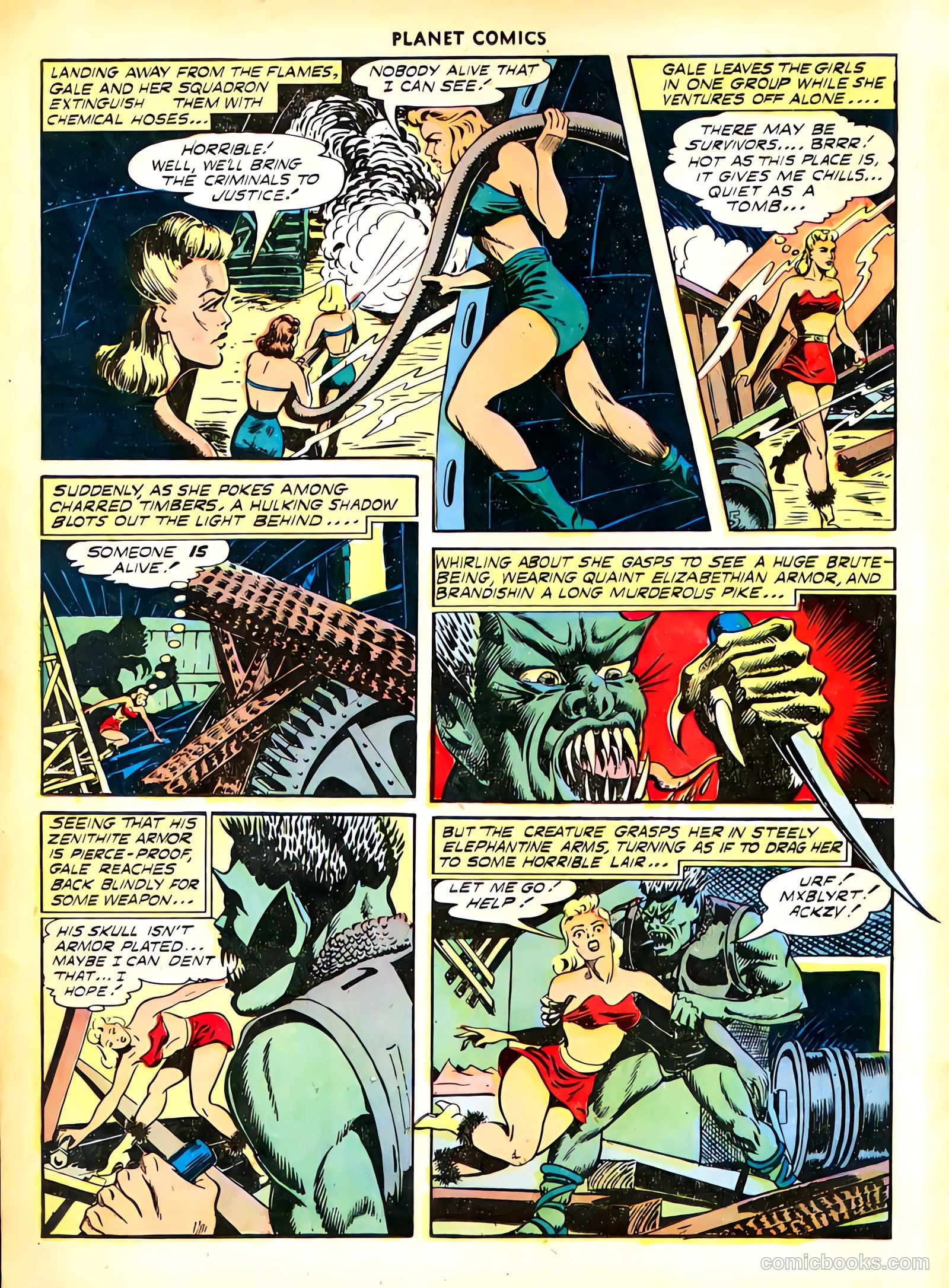 Planet Comics #66 (1951) — page 14 of 35