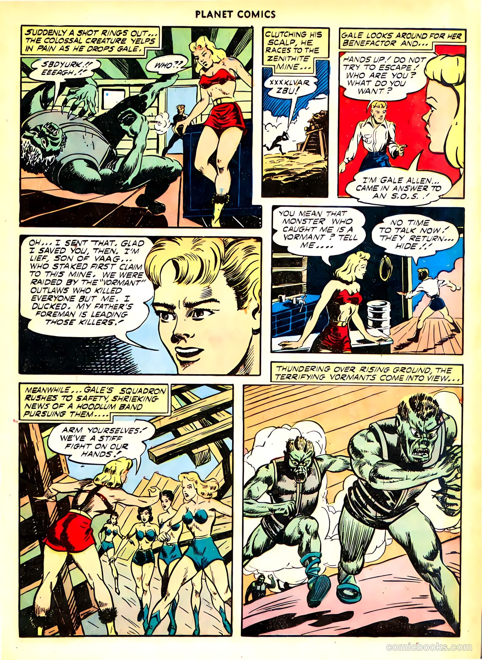 Planet Comics #66 (1951) — page 15 of 35