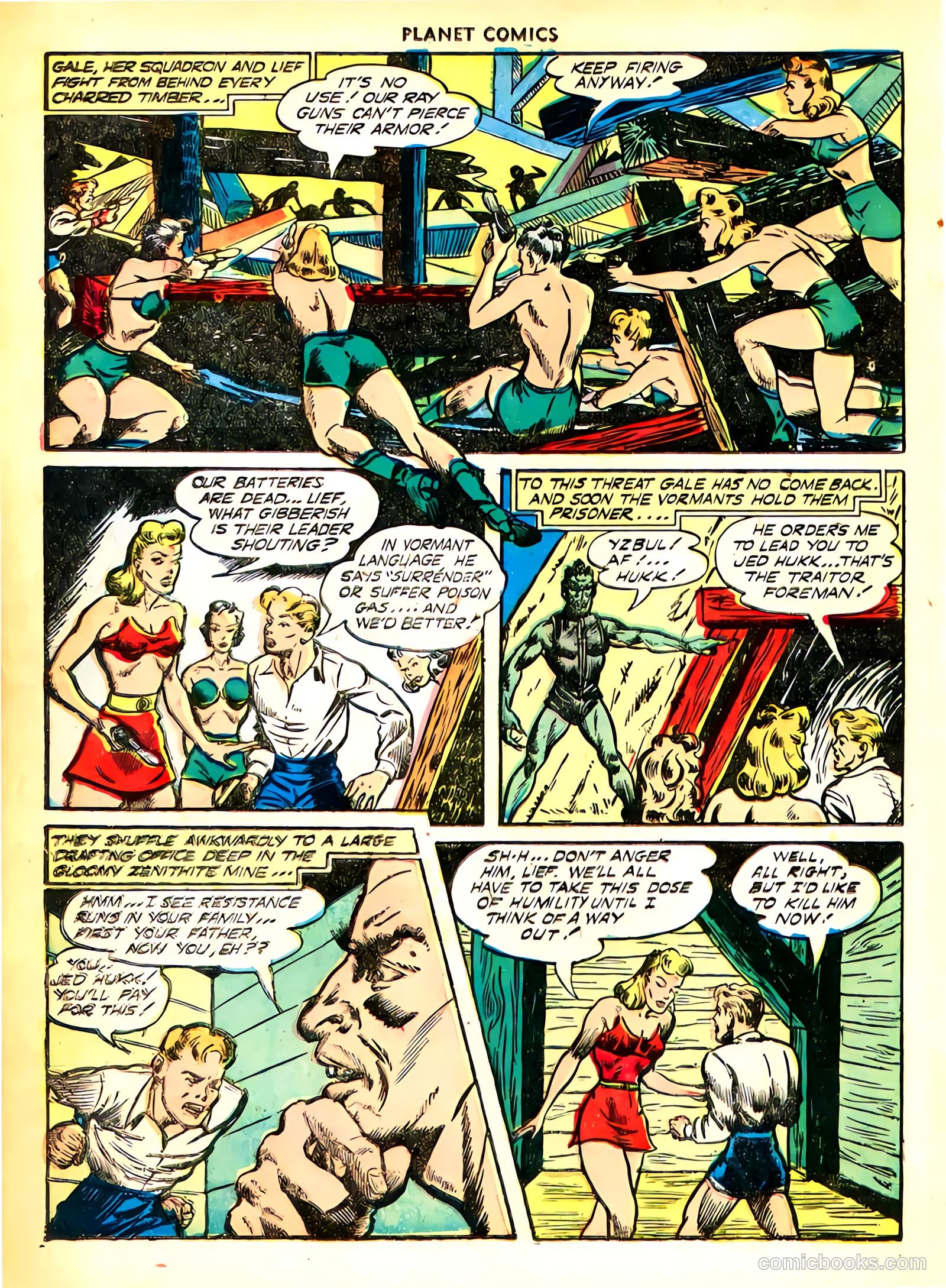 Planet Comics #66 (1951) — page 16 of 35