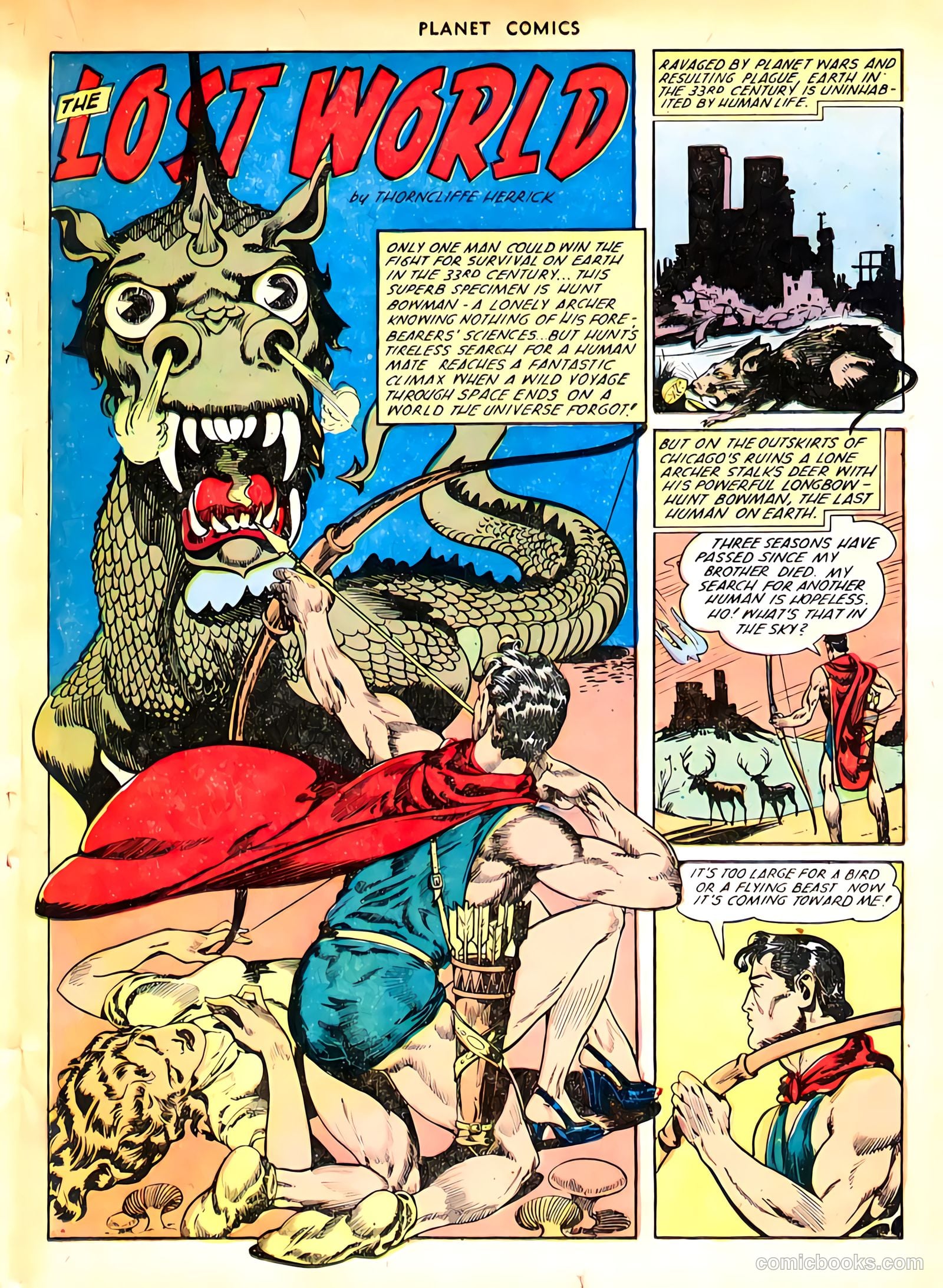 Planet Comics #66 (1951) — page 19 of 35
