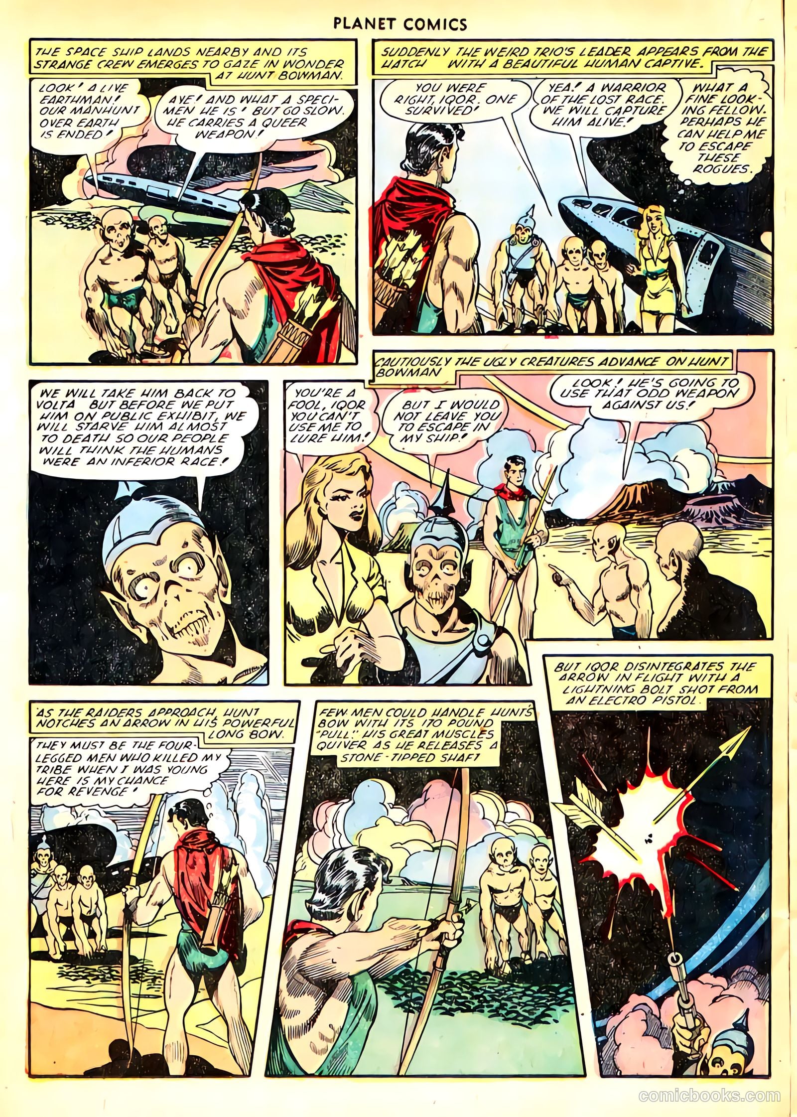 Planet Comics #66 (1951) — page 20 of 35