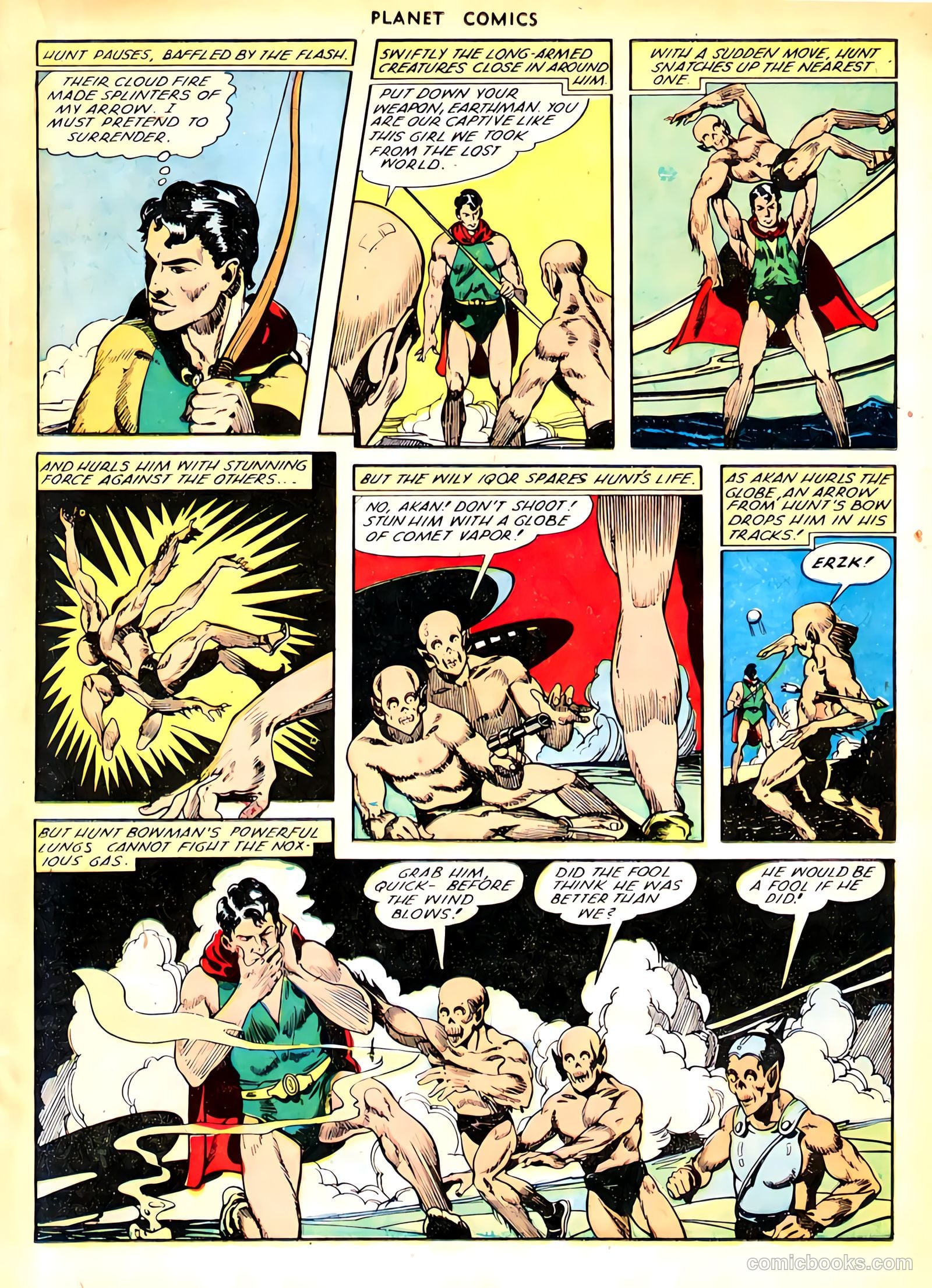 Planet Comics #66 (1951) — page 21 of 35