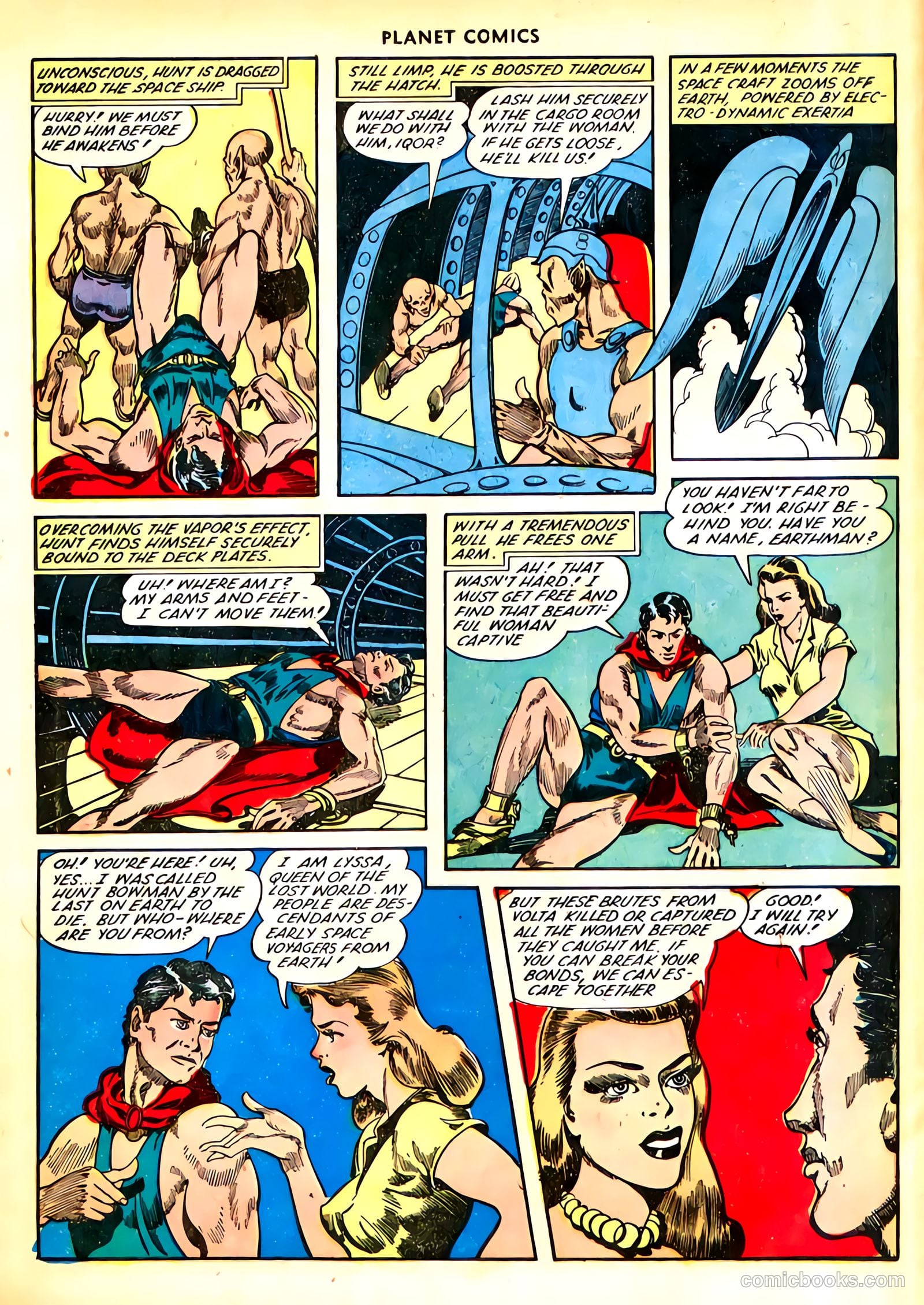 Planet Comics #66 (1951) — page 22 of 35