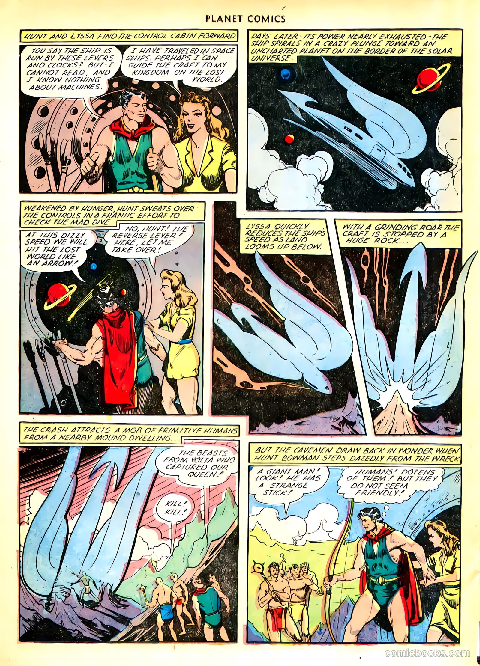 Planet Comics #66 (1951) — page 24 of 35