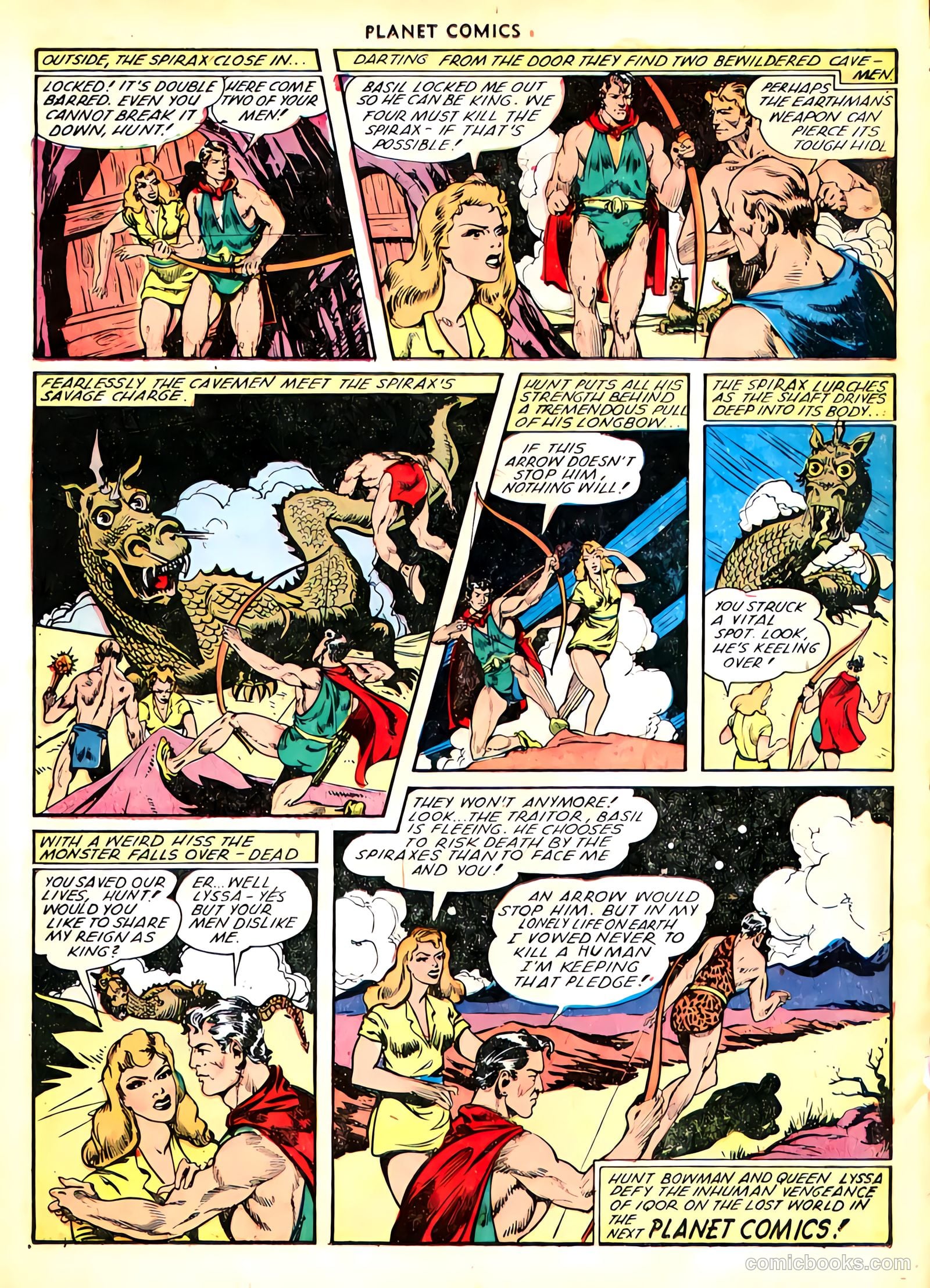 Planet Comics #66 (1951) — page 26 of 35