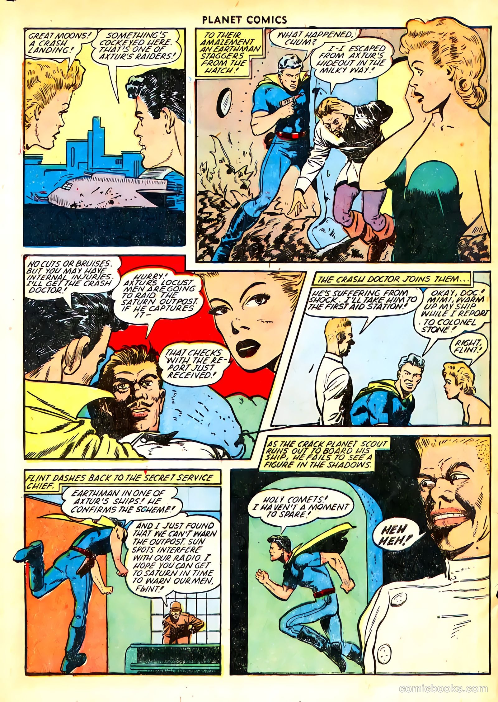 Planet Comics #66 (1951) — page 28 of 35