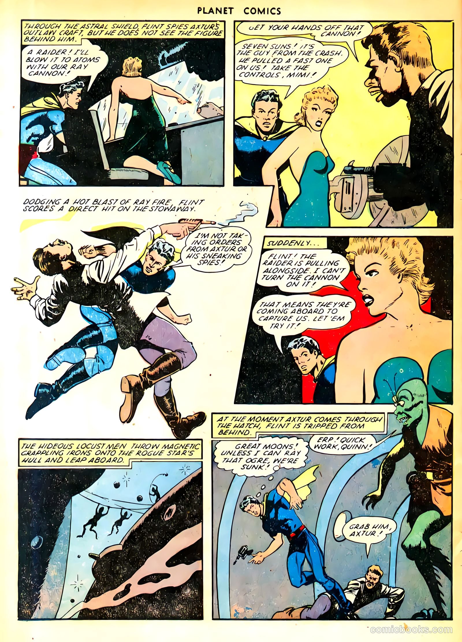 Planet Comics #66 (1951) — page 30 of 35