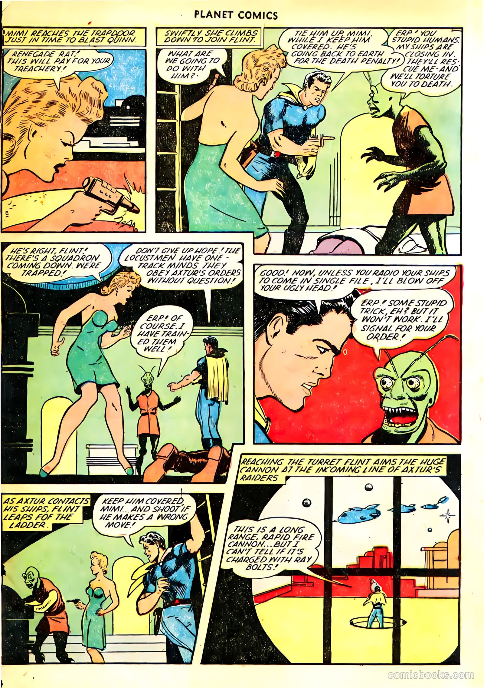 Planet Comics #66 (1951) — page 33 of 35