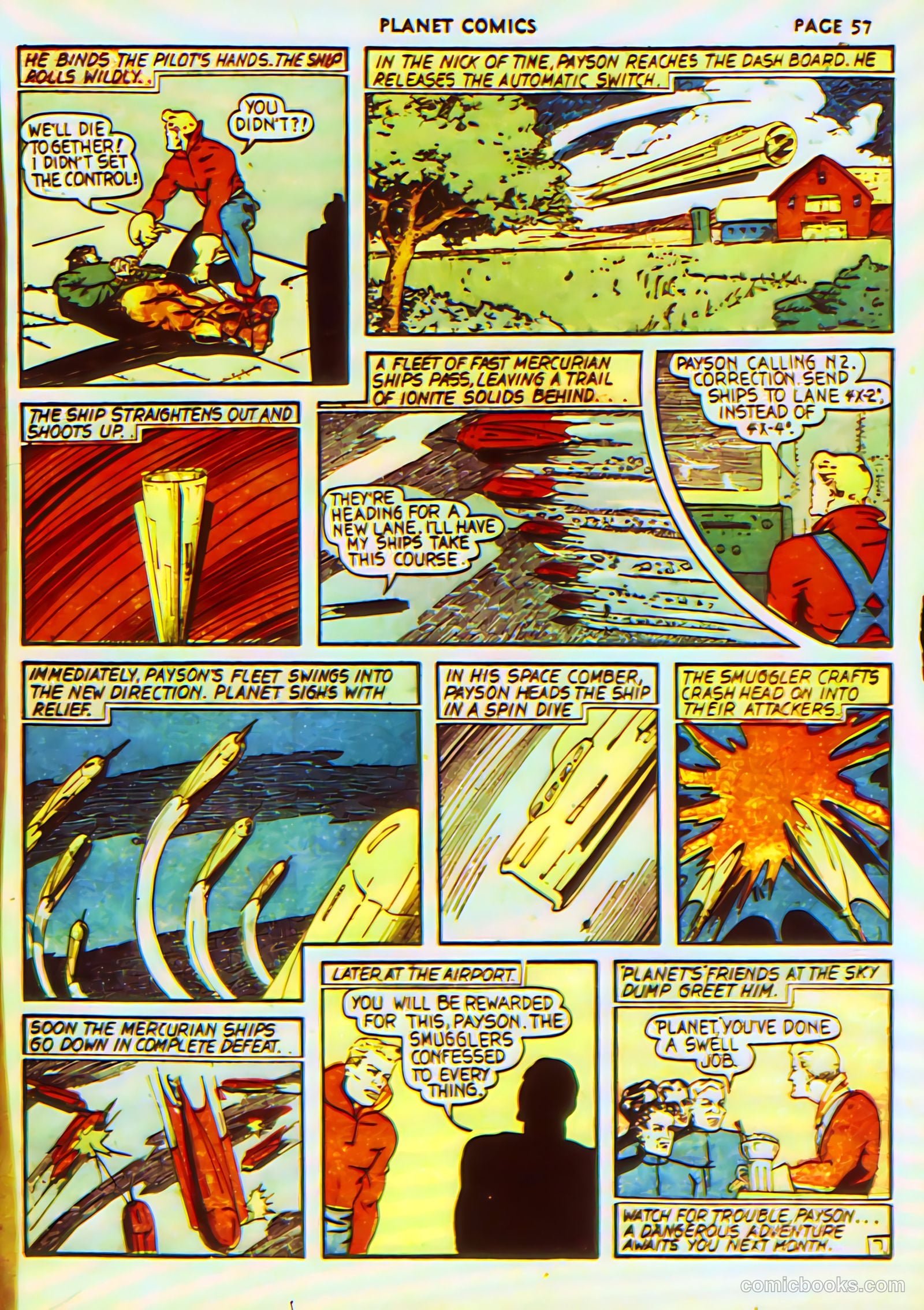 Planet Comics #7 (1940) — page 60 of 69