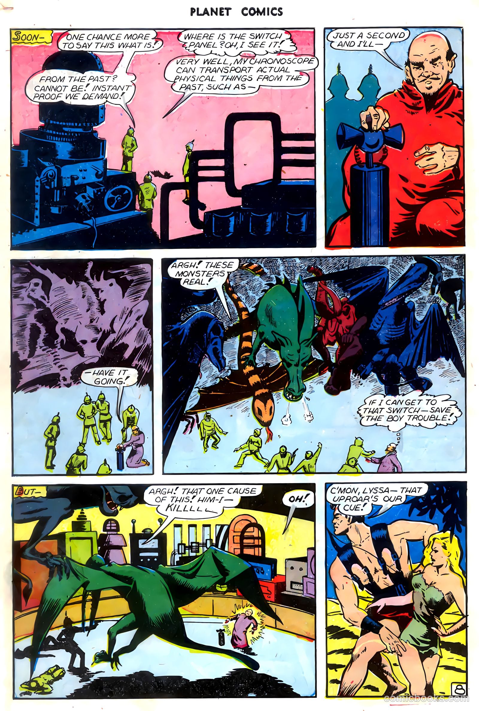 Planet Comics #70 (1953) — page 10 of 36
