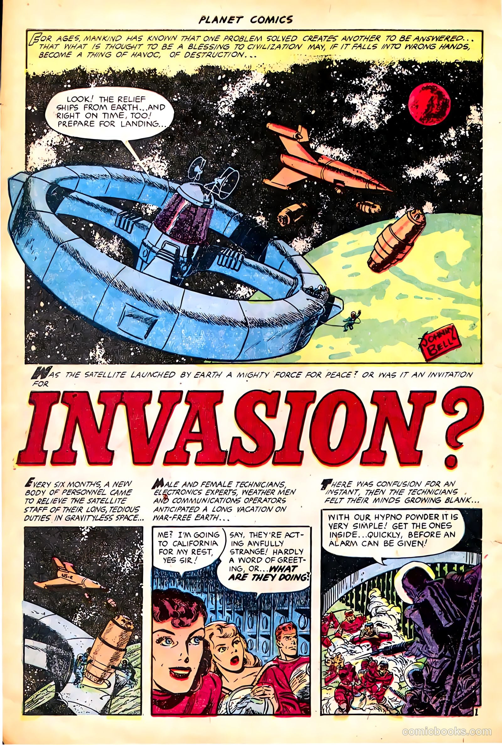 Planet Comics #71 (1953) — page 4