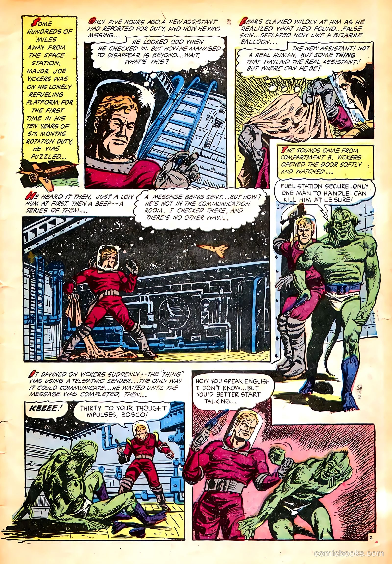 Planet Comics #71 (1953) — page 5