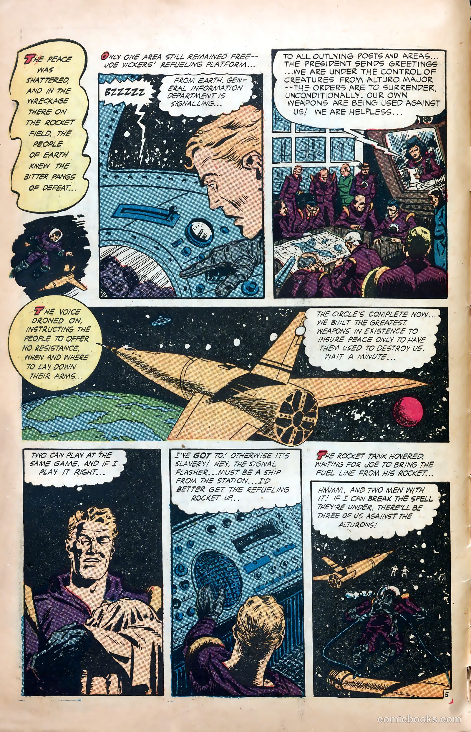 Planet Comics #71 (1953) — page 8