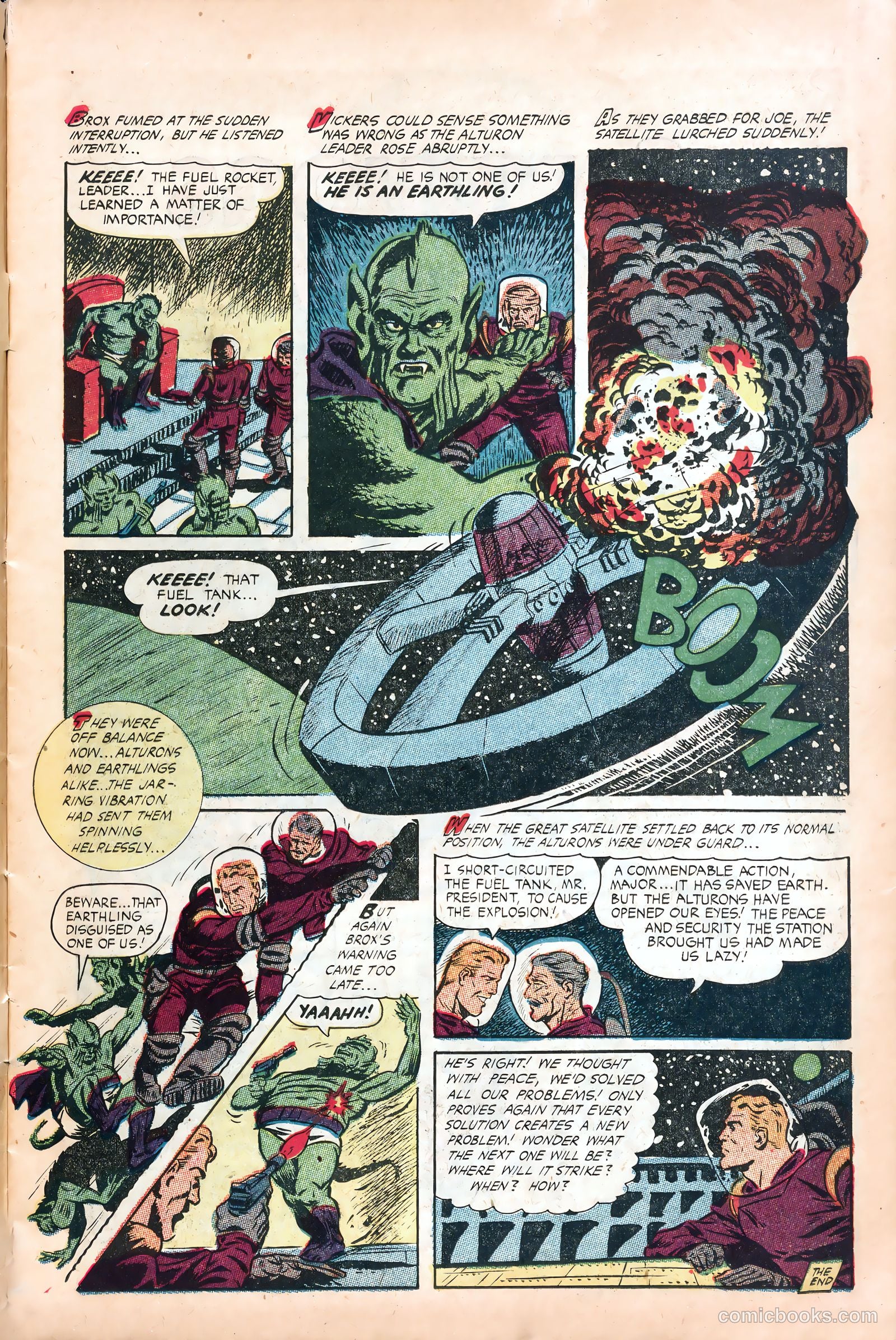Planet Comics #71 (1953) — page 11