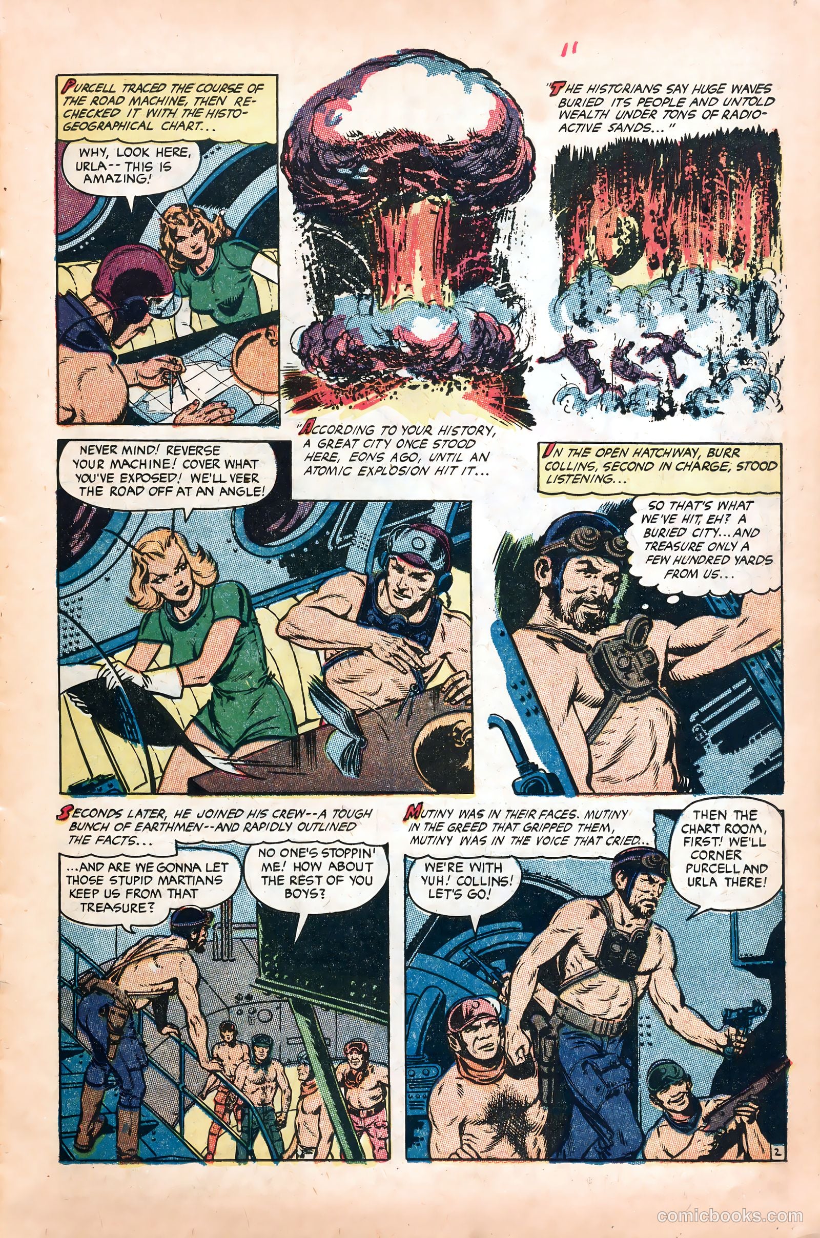 Planet Comics #71 (1953) — page 13