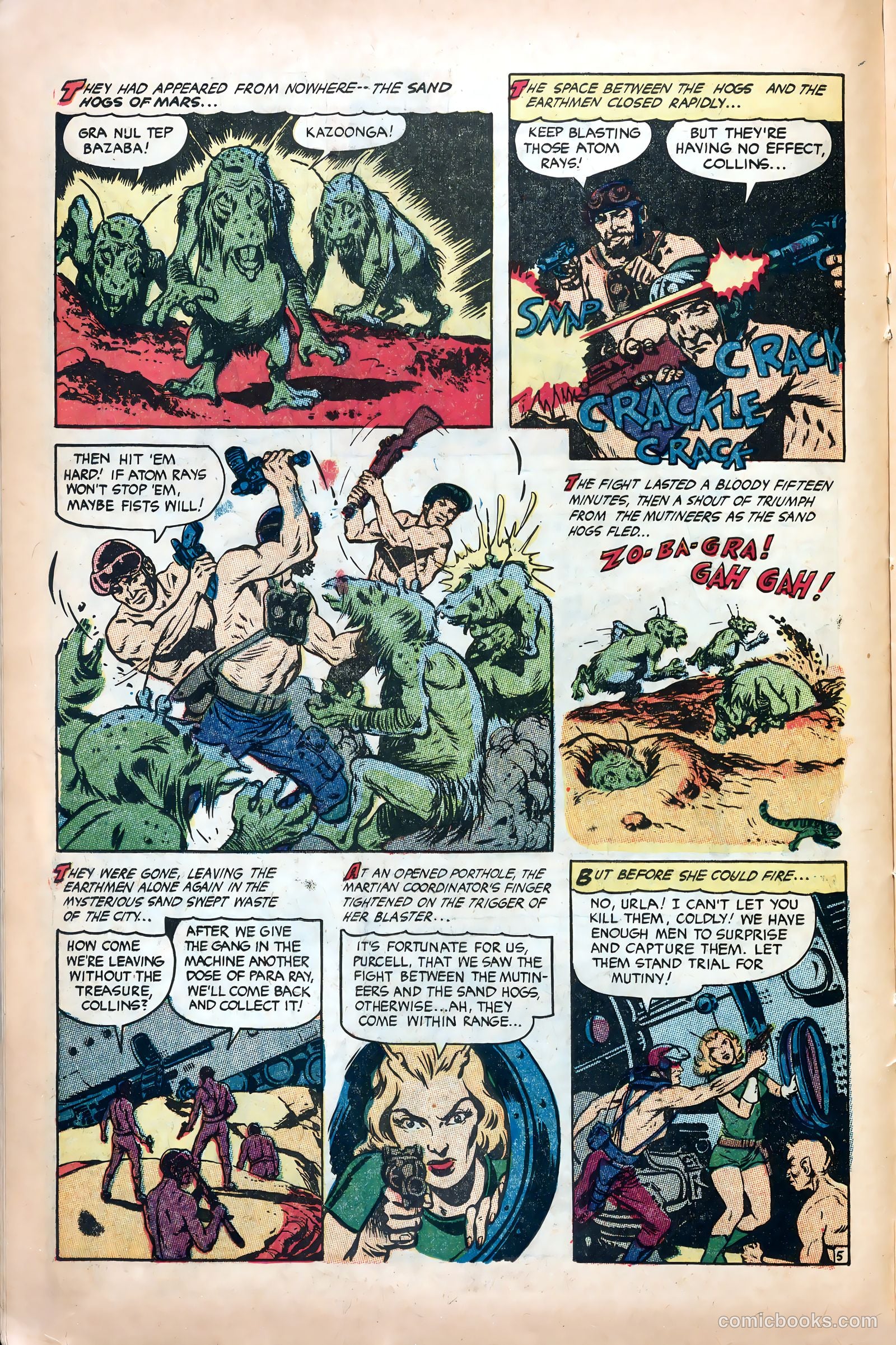 Planet Comics #71 (1953) — page 16