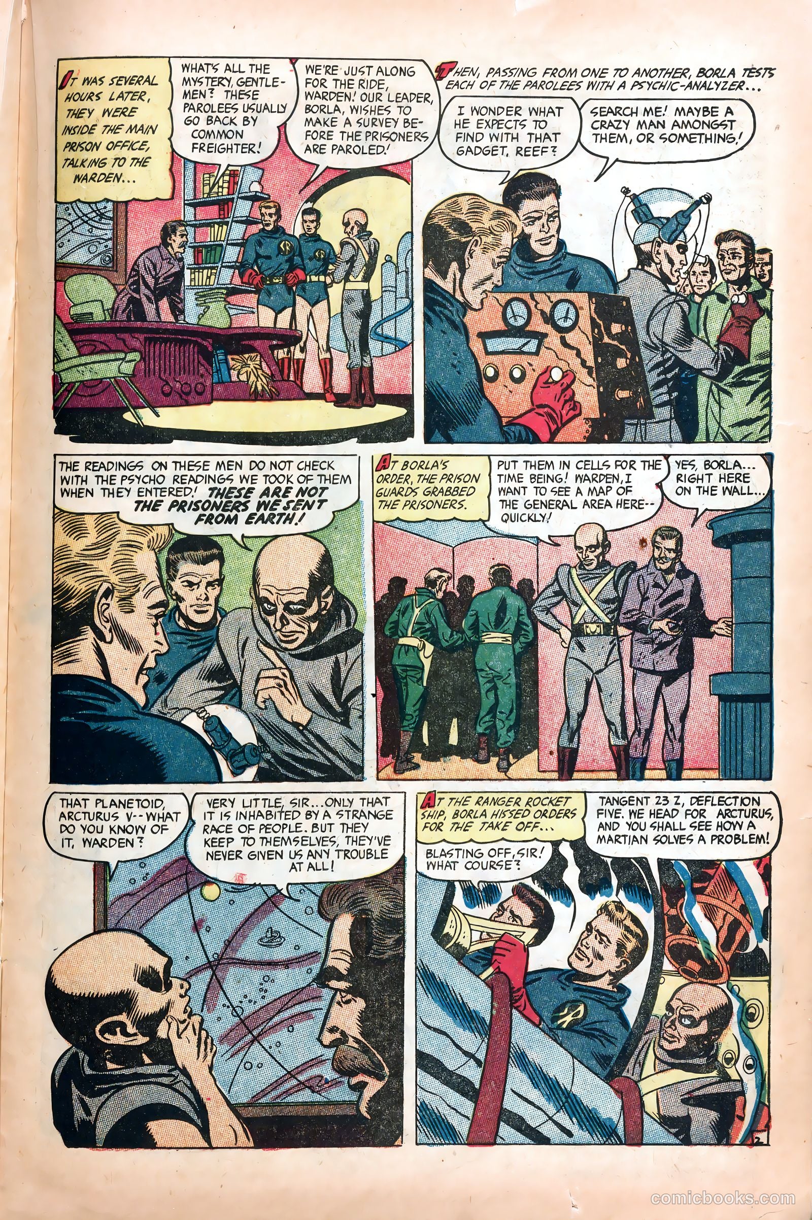 Planet Comics #71 (1953) — page 21