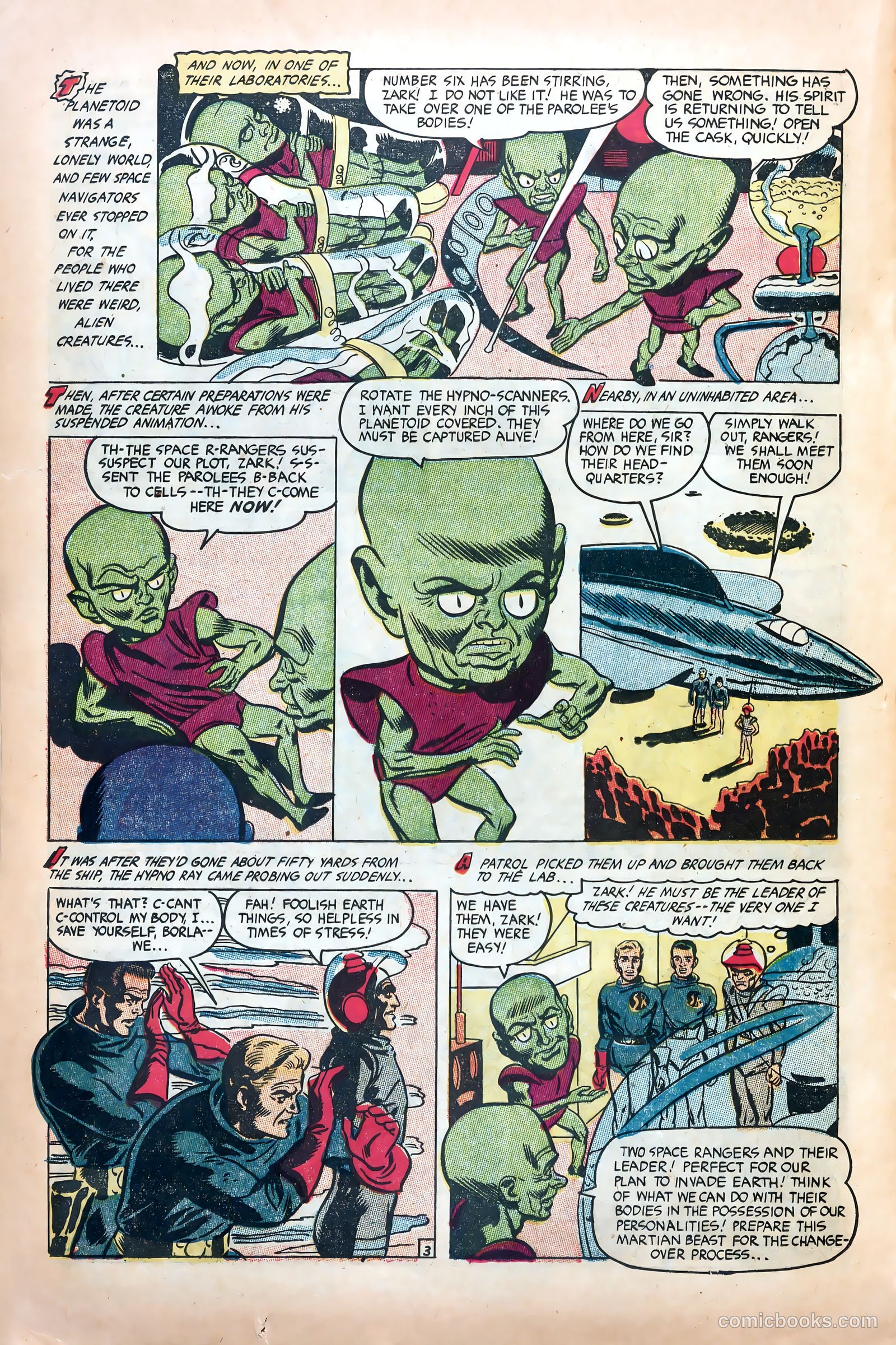 Planet Comics #71 (1953) — page 22