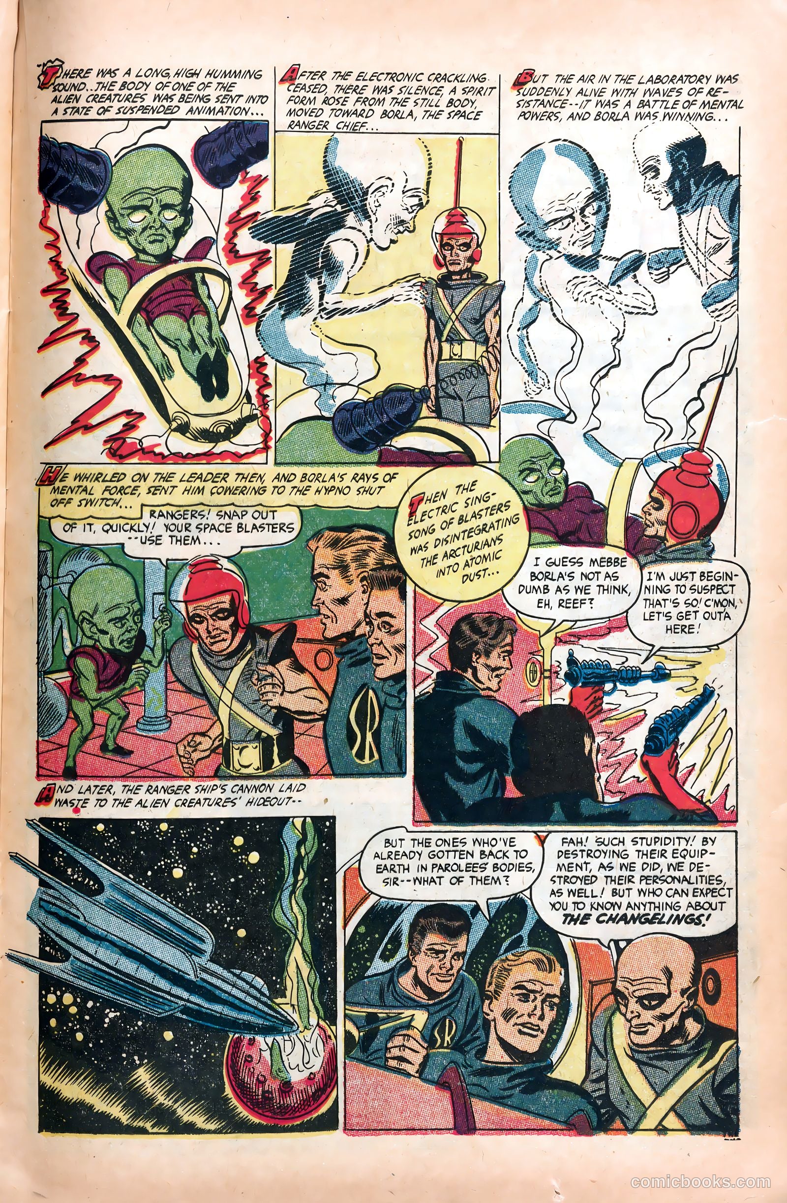 Planet Comics #71 (1953) — page 23