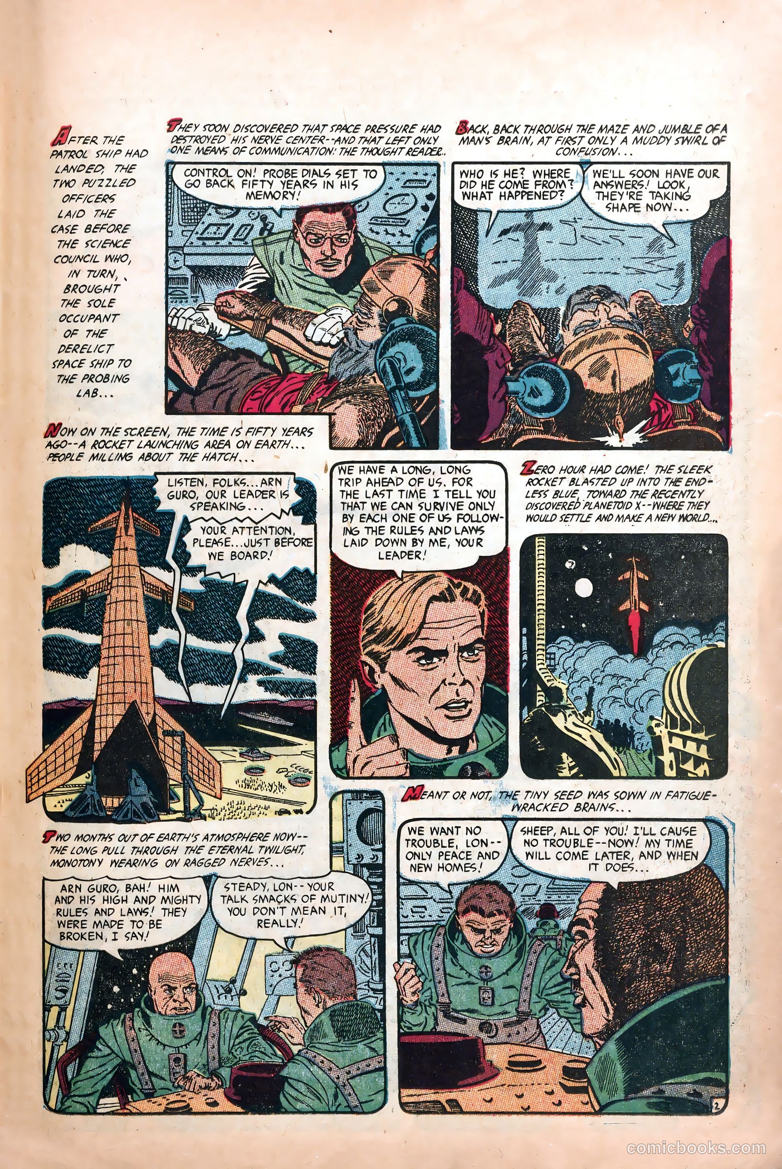 Planet Comics #71 (1953) — page 25