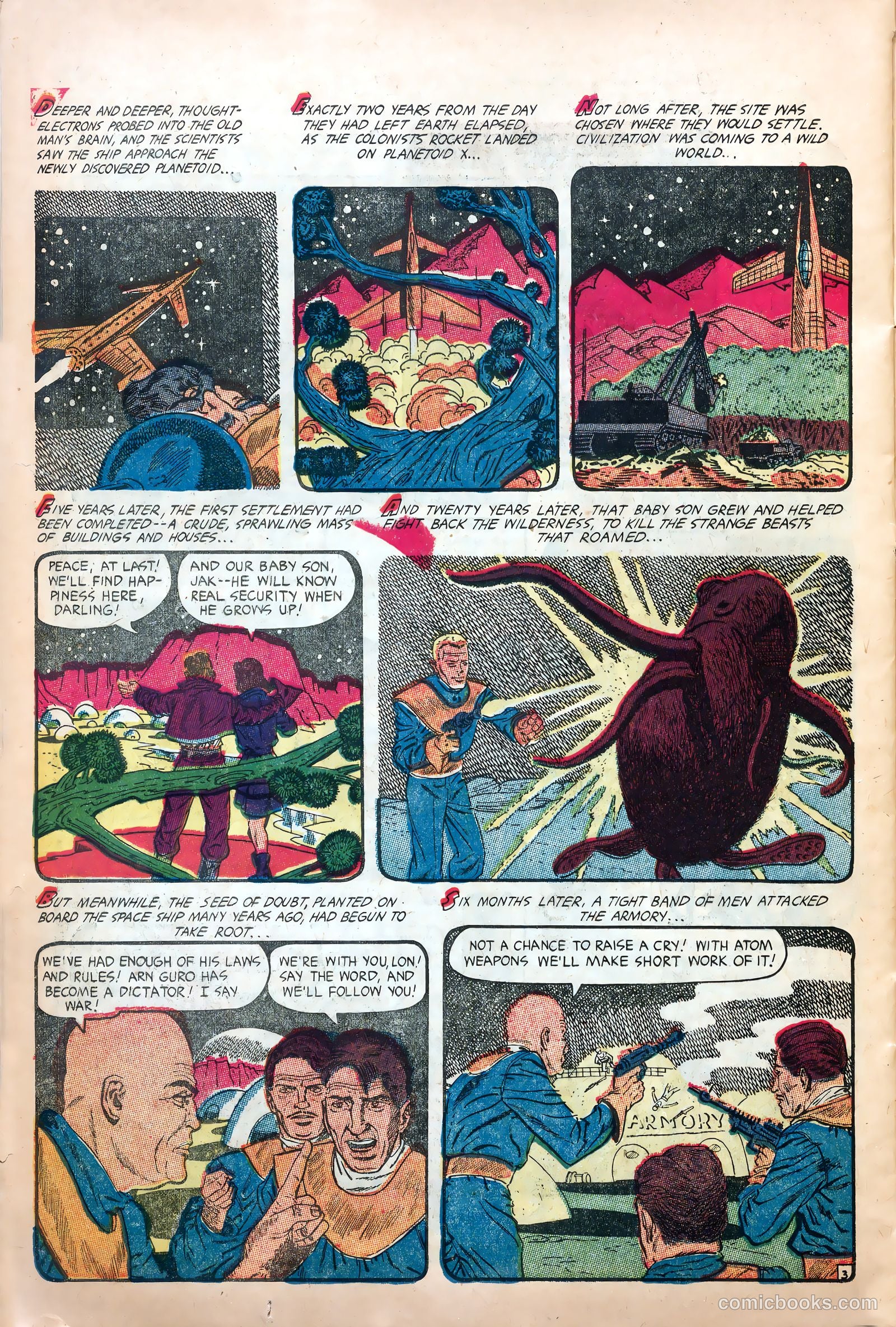 Planet Comics #71 (1953) — page 26