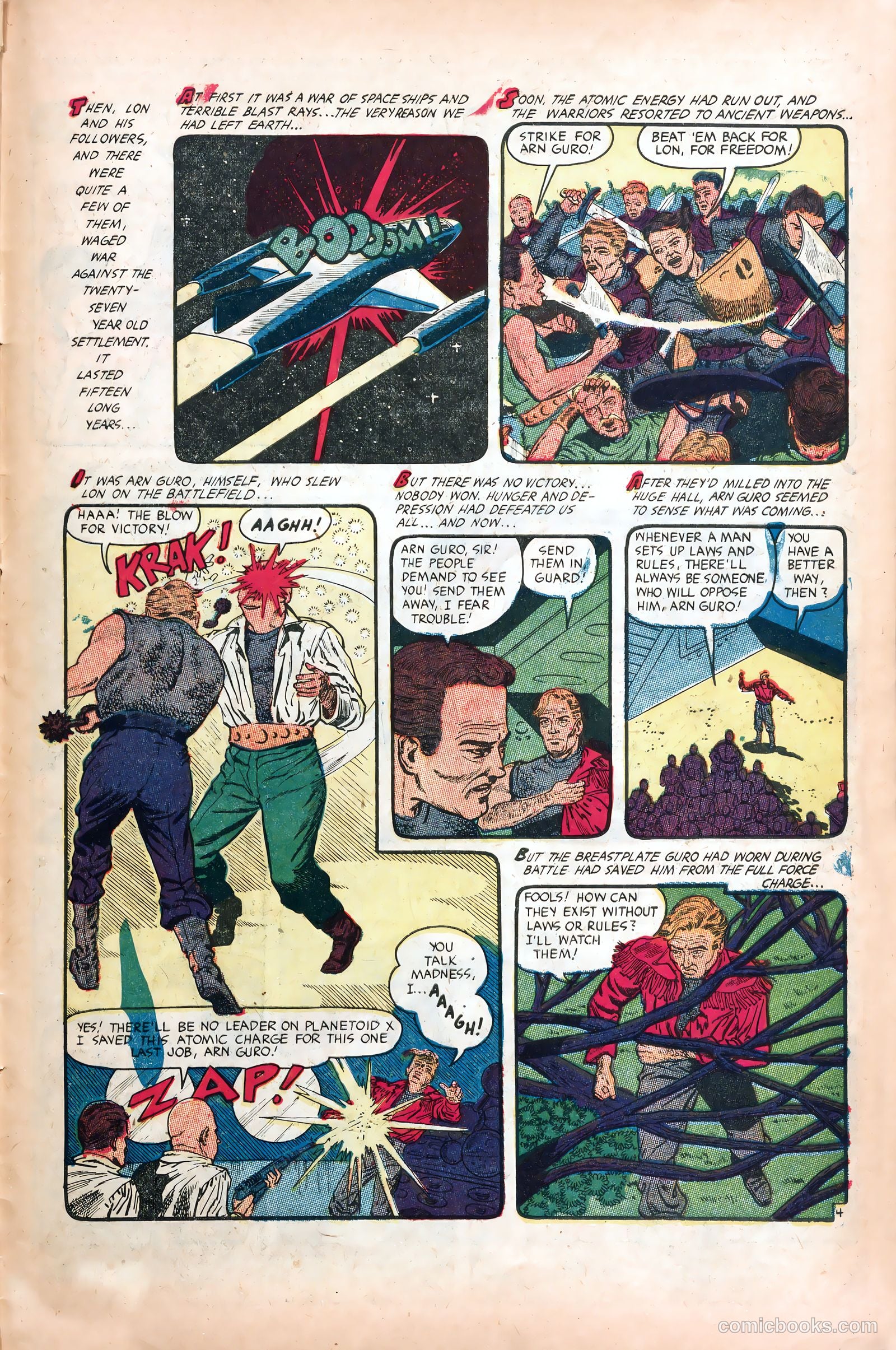 Planet Comics #71 (1953) — page 27