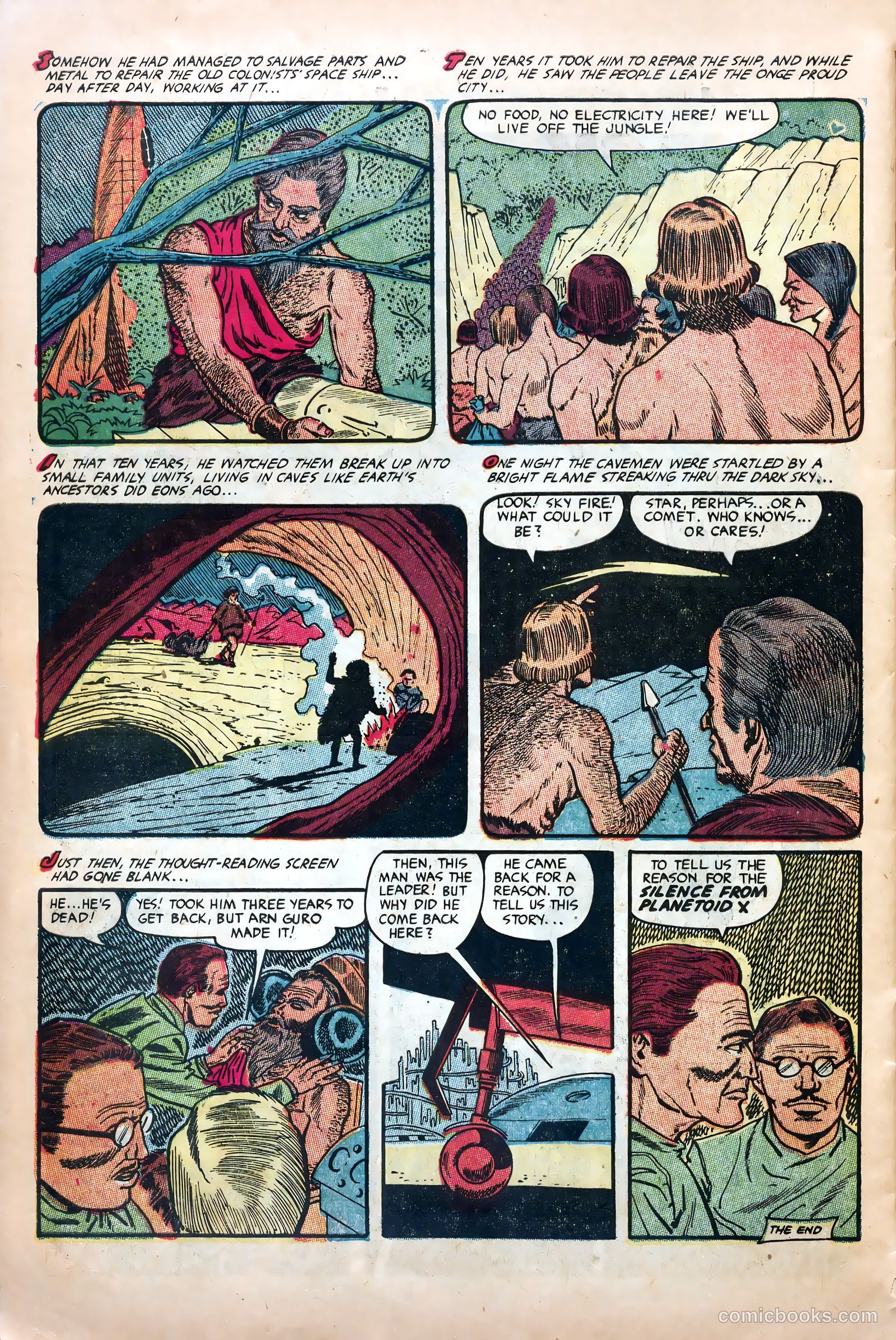 Planet Comics #71 (1953) — page 28