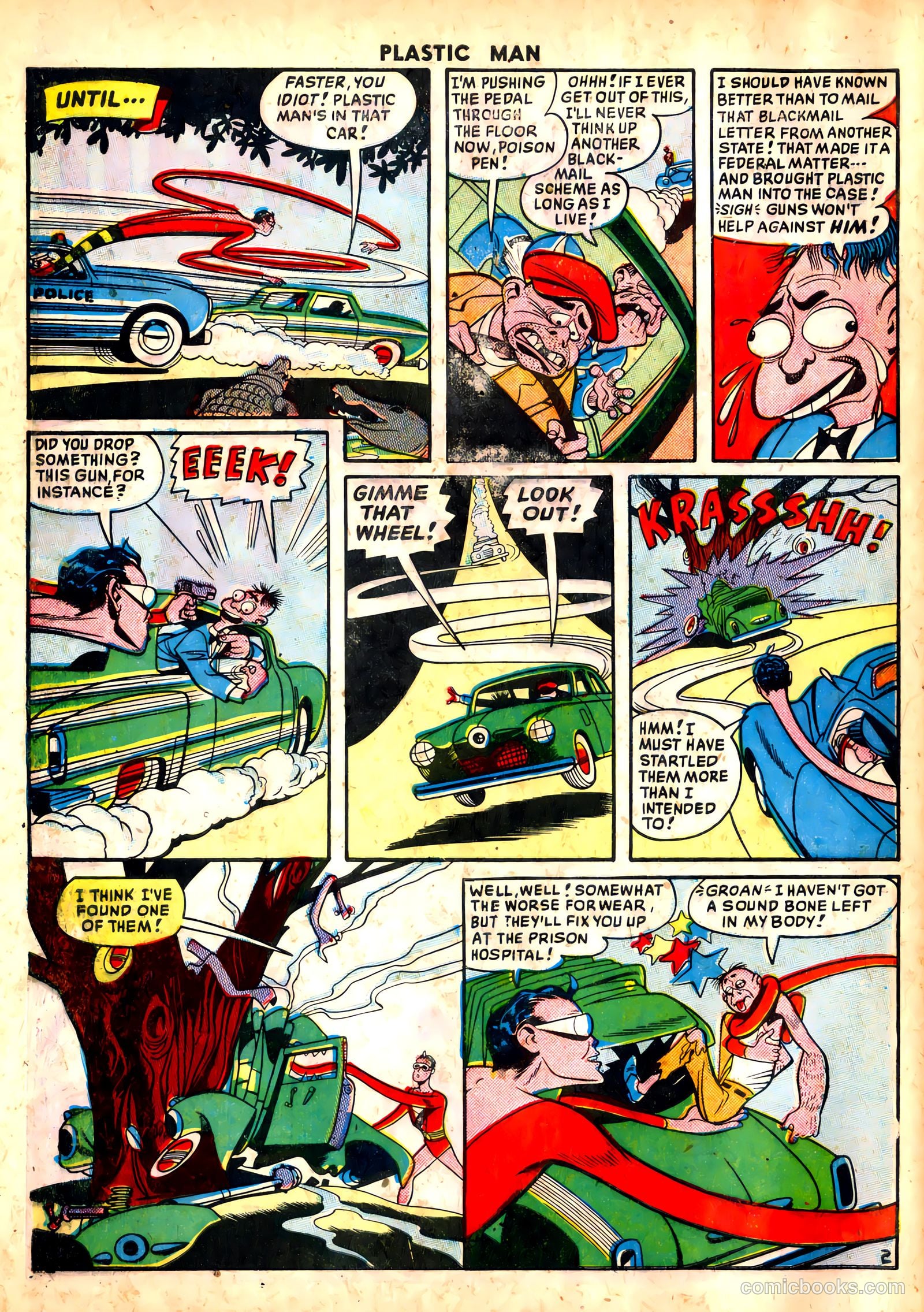 Plastic Man #23 (1950) — page 4 of 36